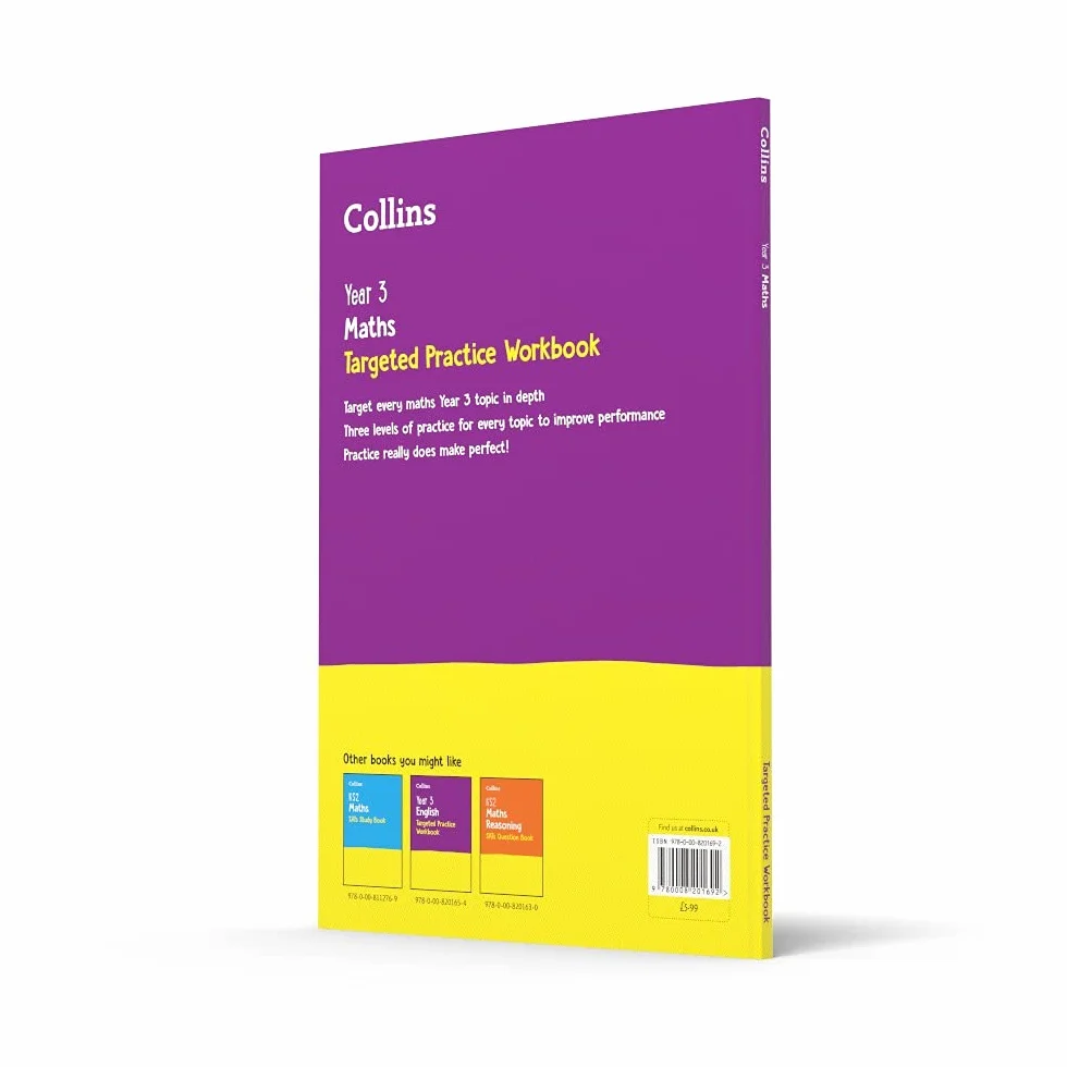 Year 3 Maths Targeted Practice Workbook: Ideal for use at home