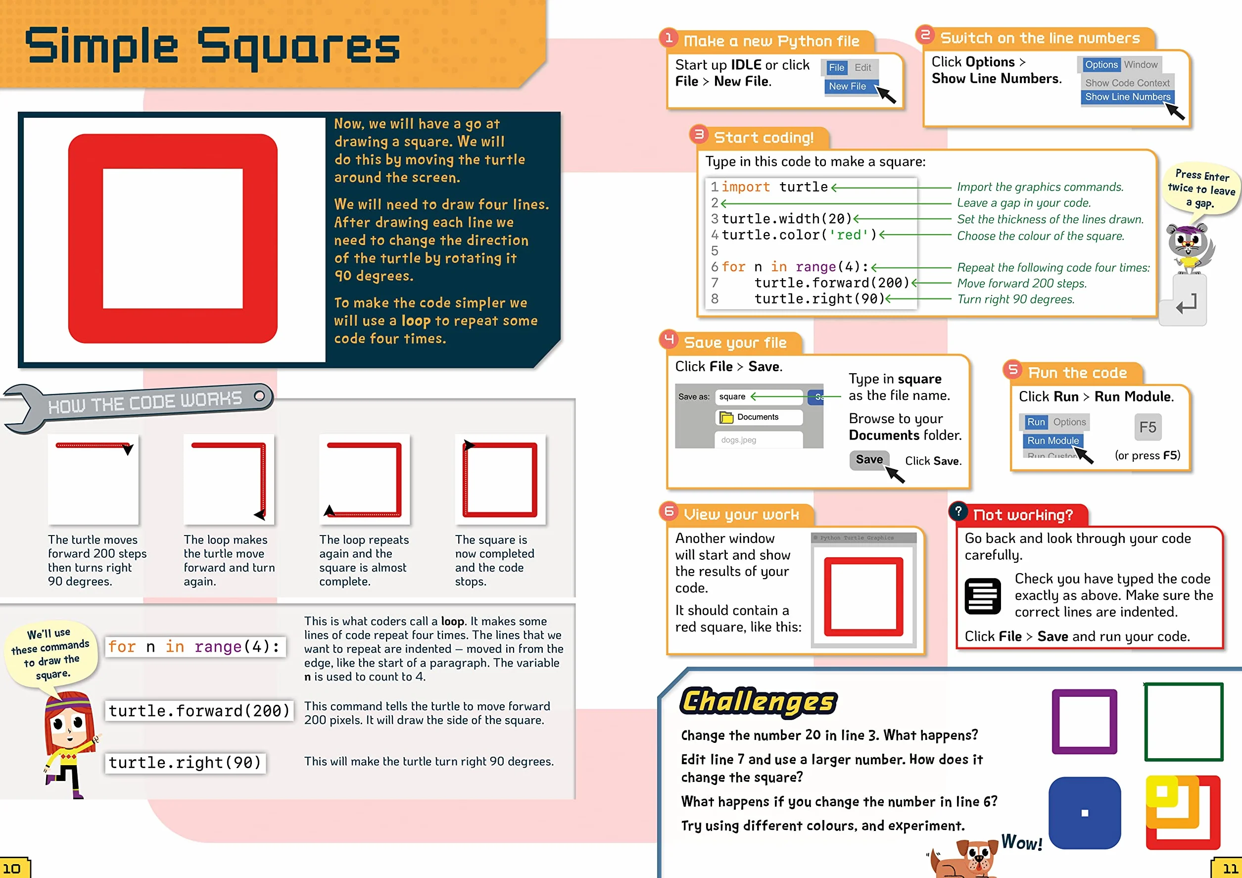 Coding with Python - Create Amazing Graphics: The Questkids Children's Series