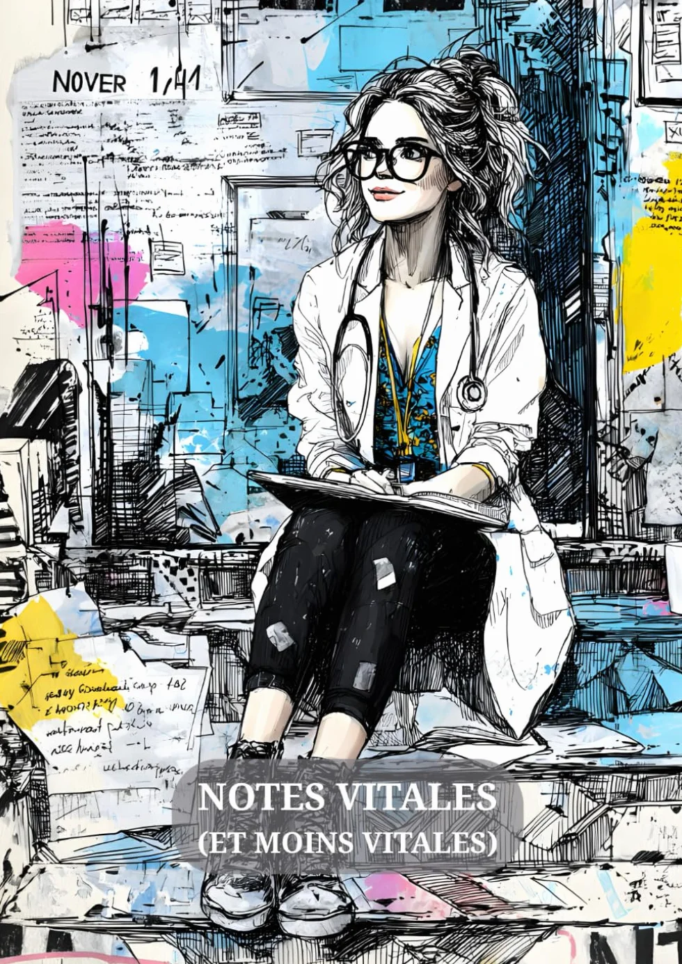 Notes Vitales (et Moins Vitales): Carnet amusant et pratique pour étudiants en médecine, médecins, infirmières, internes et professionnels de santé