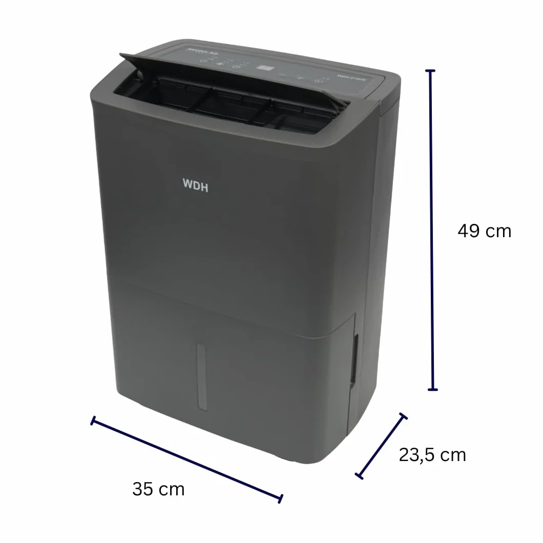 Aktobis WDH-214US bardzo cichy osuszacz powietrza (do 16 l/t + cyfrowy + Wi-Fi)