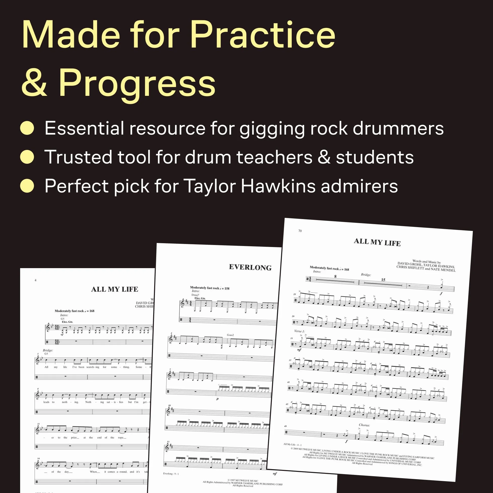 Foo Fighters: Ultimate Drum Play-Along Book/2-CD Pack