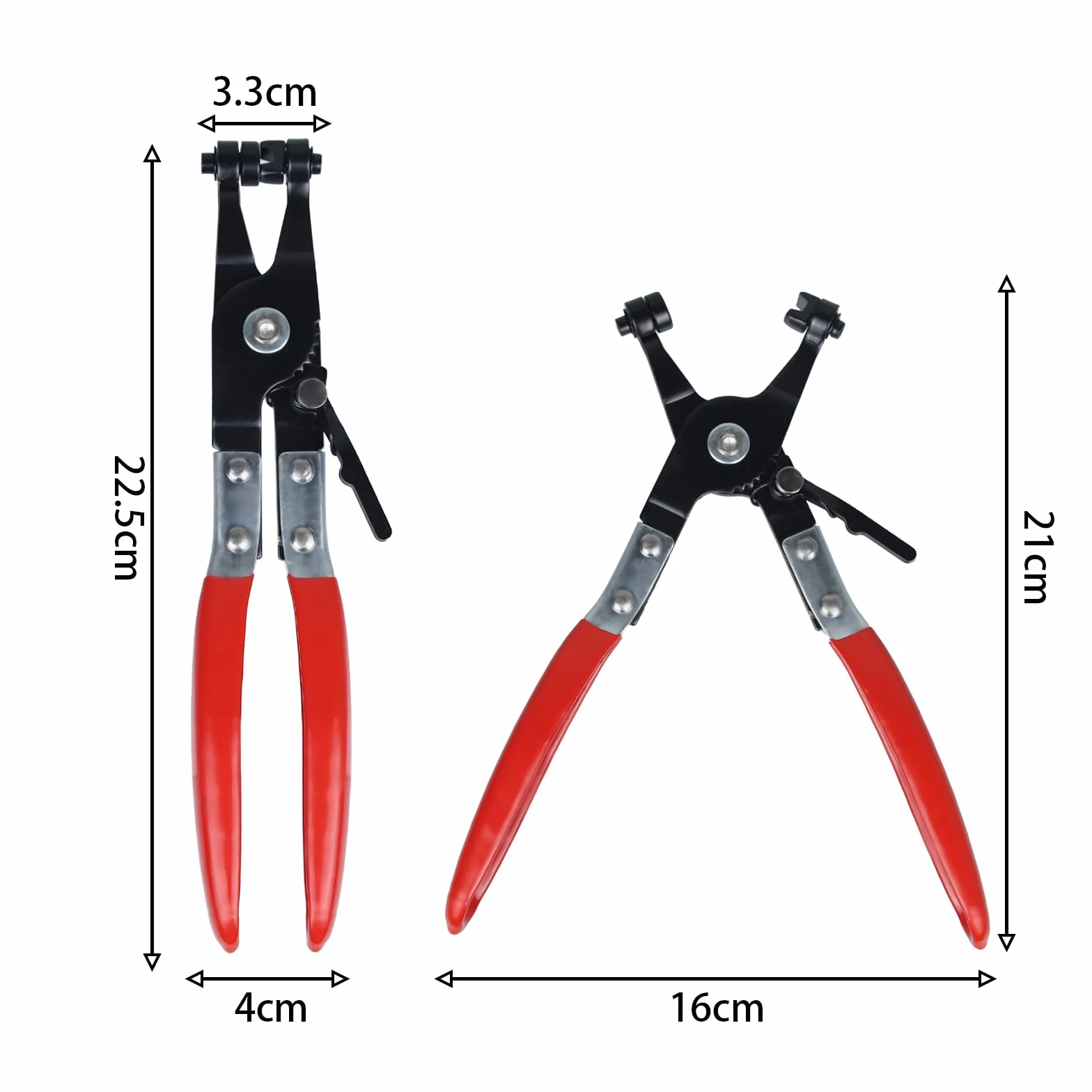 Szczypce do węży z uchwytem z tworzywa sztucznego – kompatybilne z Knipex Cobra – idealne do samochodów, armatury, opasek kablowych i napraw