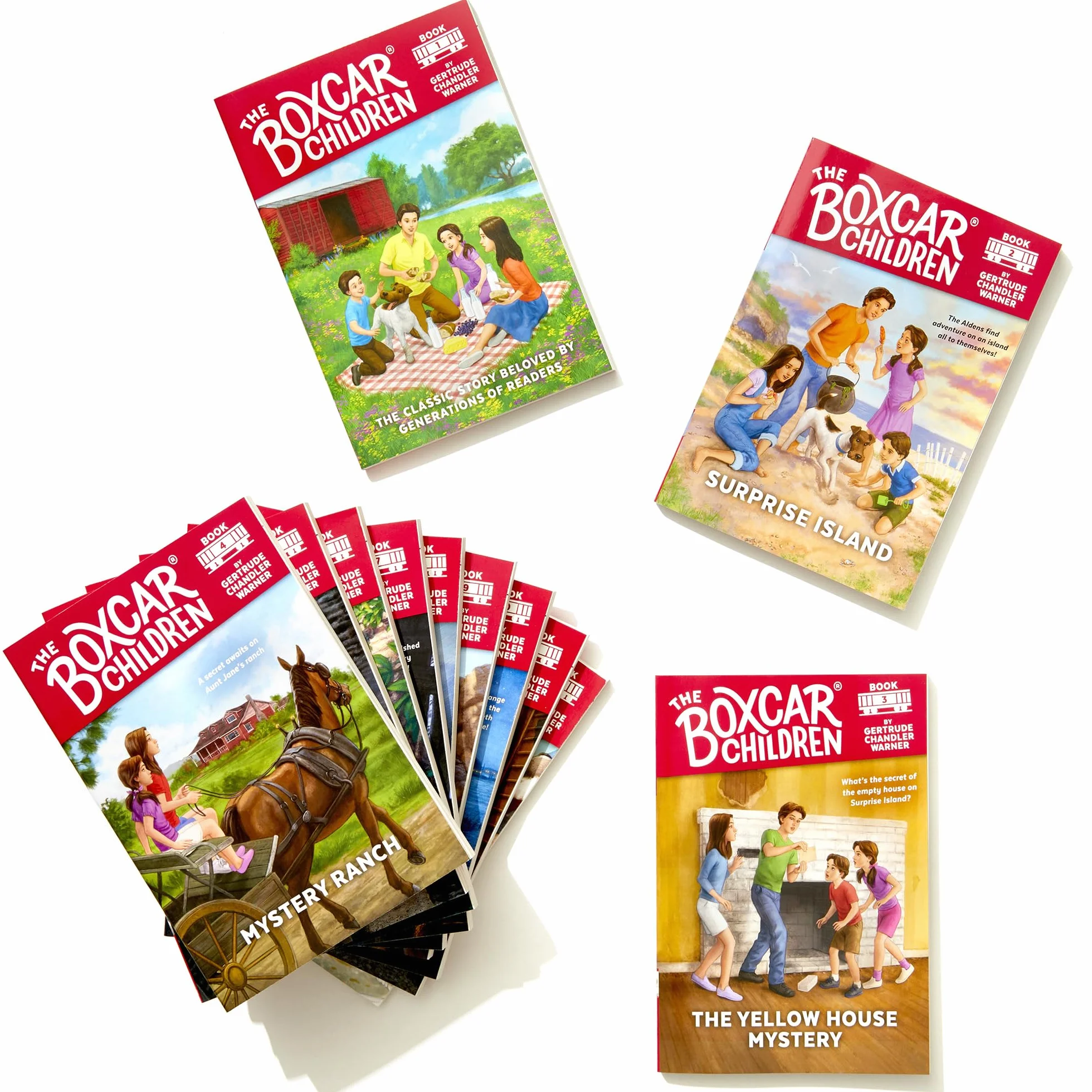 The Boxcar Children Mysteries Boxed Set Books 1-12