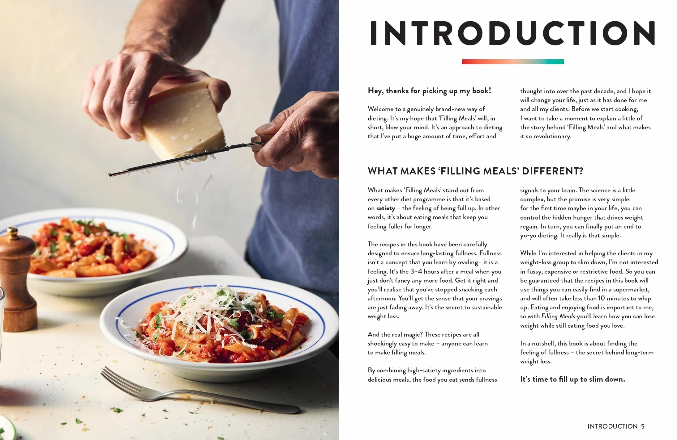 Filling Meals: 100 simple hunger-busting recipes for sustainable weight loss