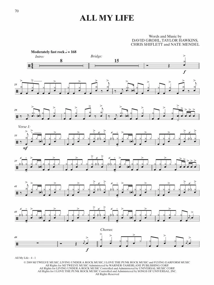 Foo Fighters: Ultimate Drum Play-Along Book/2-CD Pack