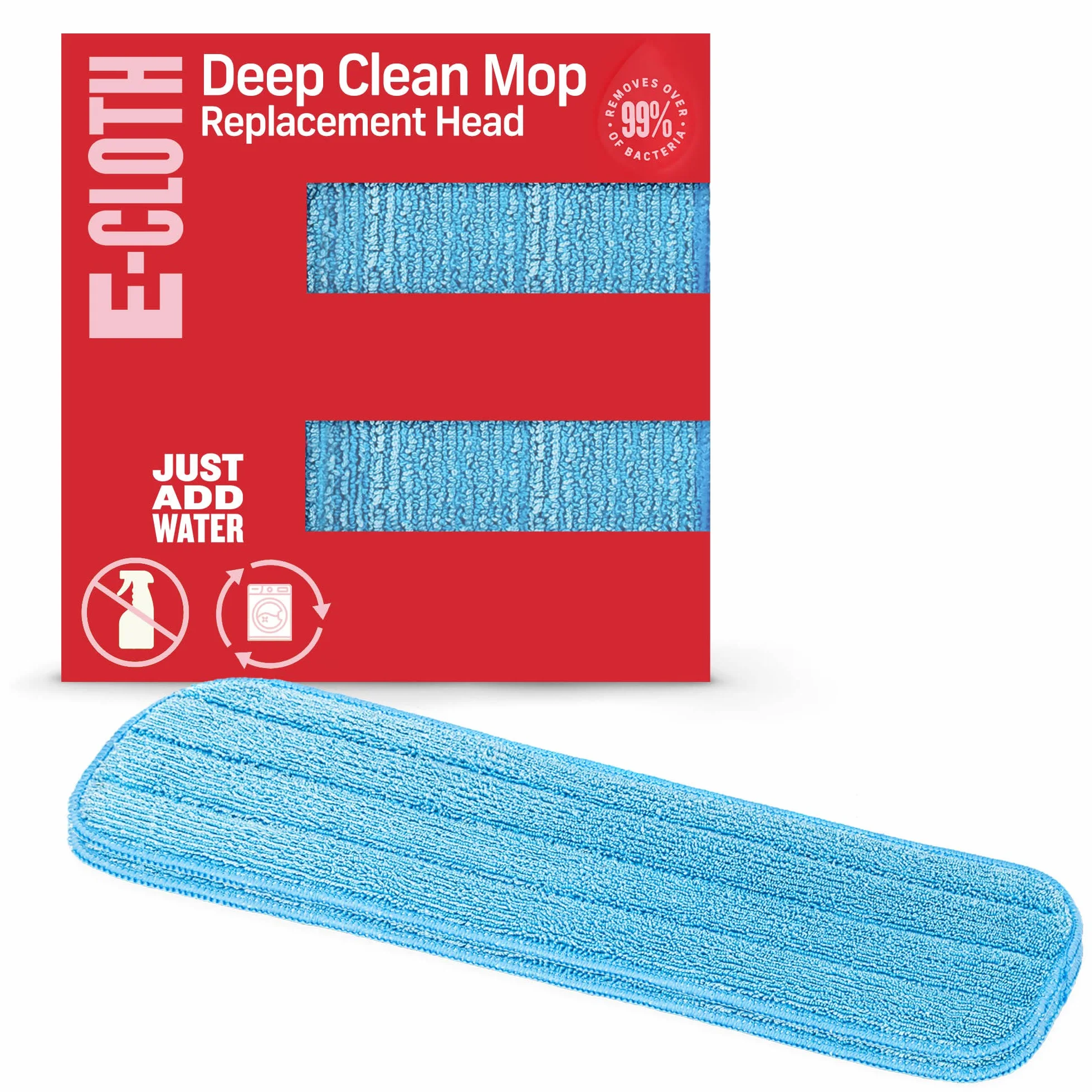 E-Cloth Głowica Mopa z Mikrofibry 2 sztuki