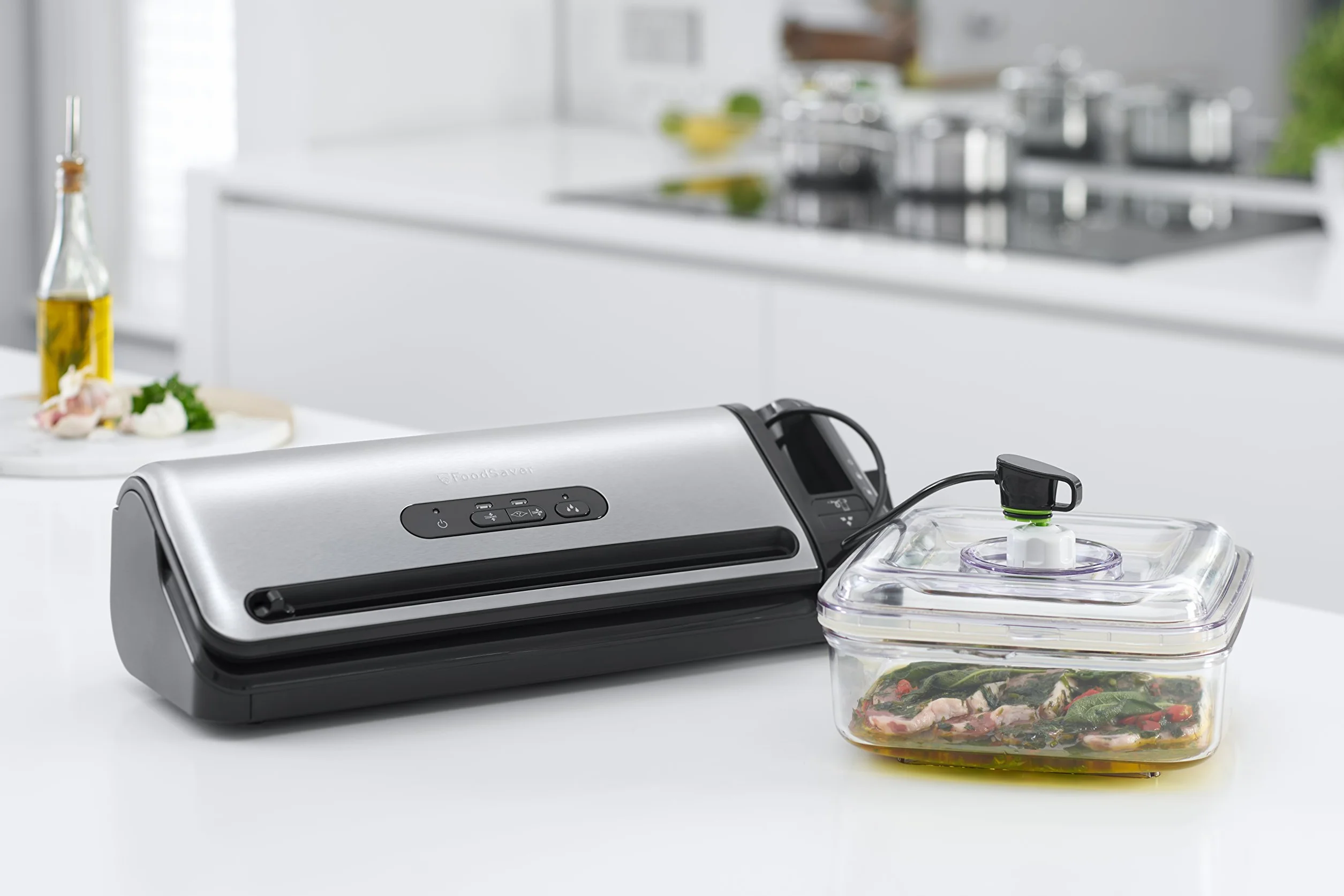FoodSaver zgrzewarka próżniowa FFS017X tryb wilgotne suche pakowarka