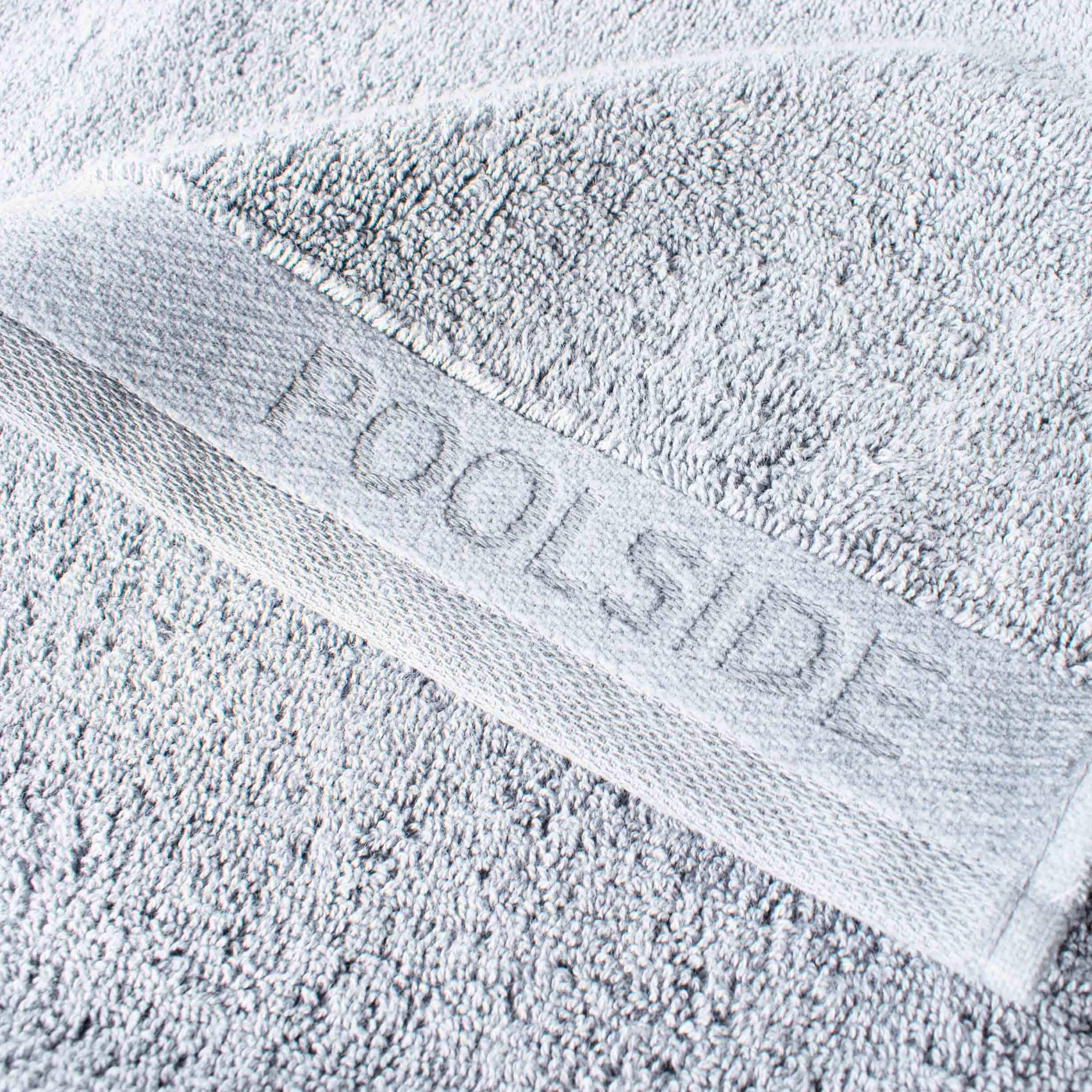 MÖVE Poolside Ręcznik dla gości, 30 x 50 cm, ręcznik - Made in Germany, 100% bawełna, srebrny (srebrny)