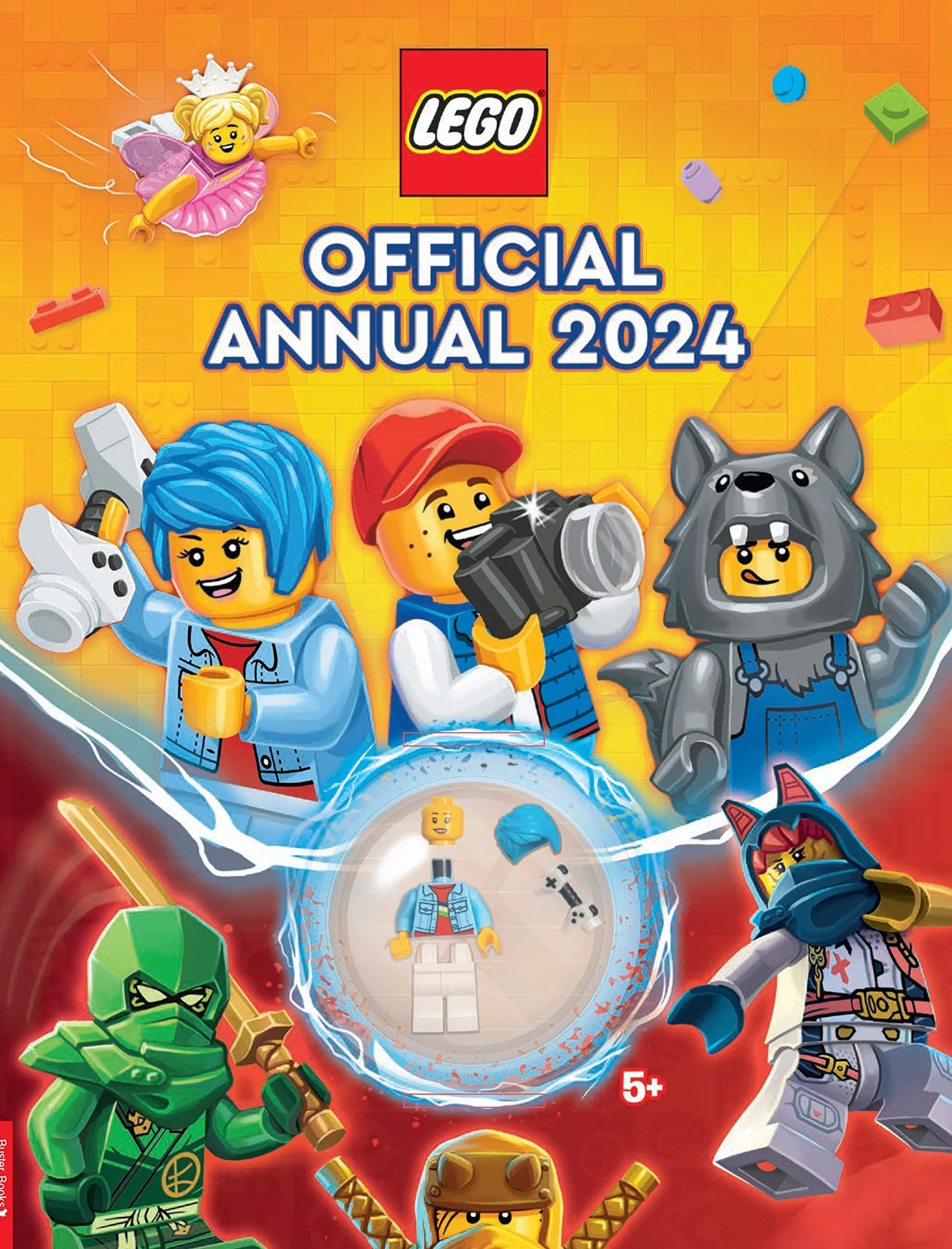 LEGO® Books: Official Annual 2024 (with gamer LEGO® minifigure)