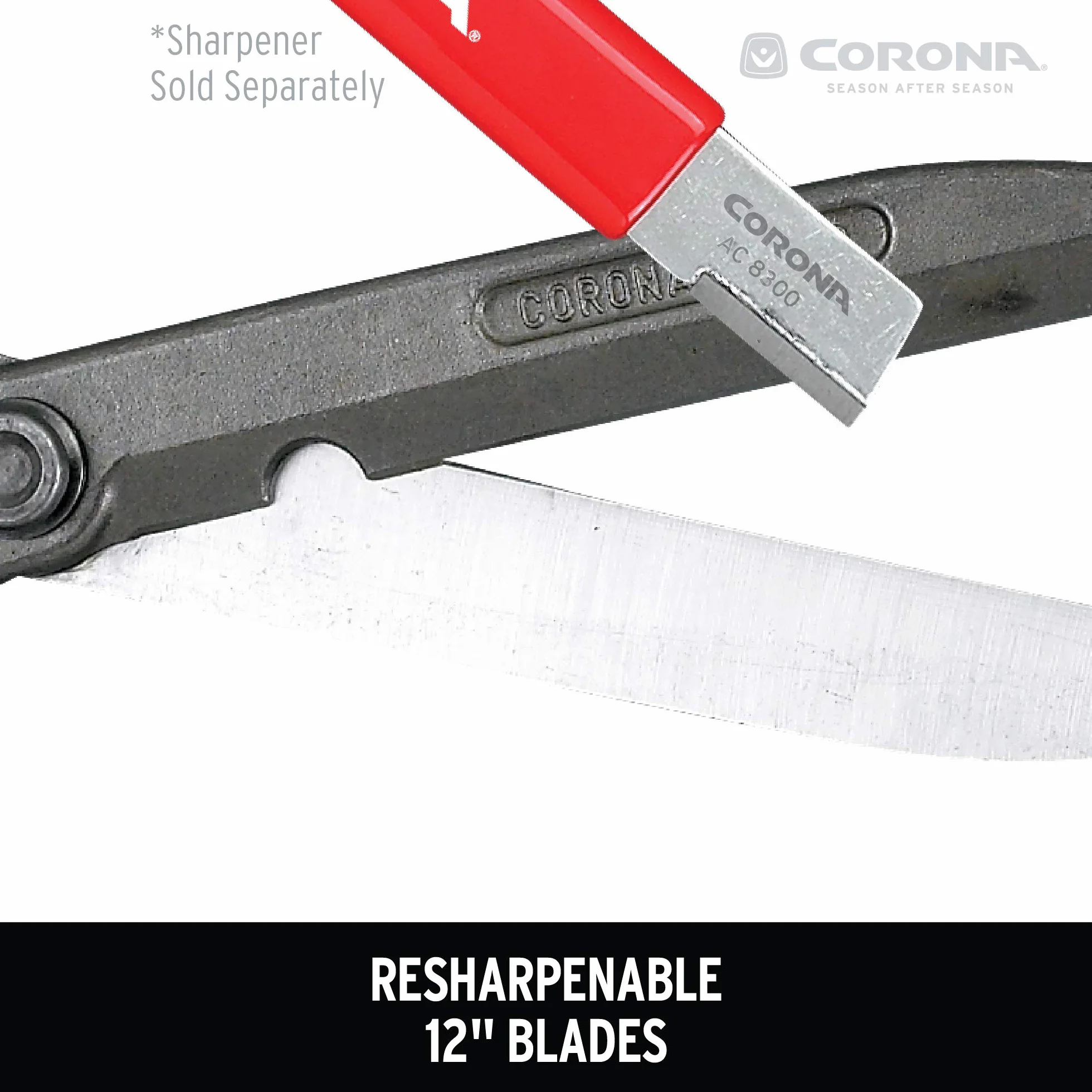 Corona HS 3911 Forged Hedge Shear, 8-1/4-Inch Blade