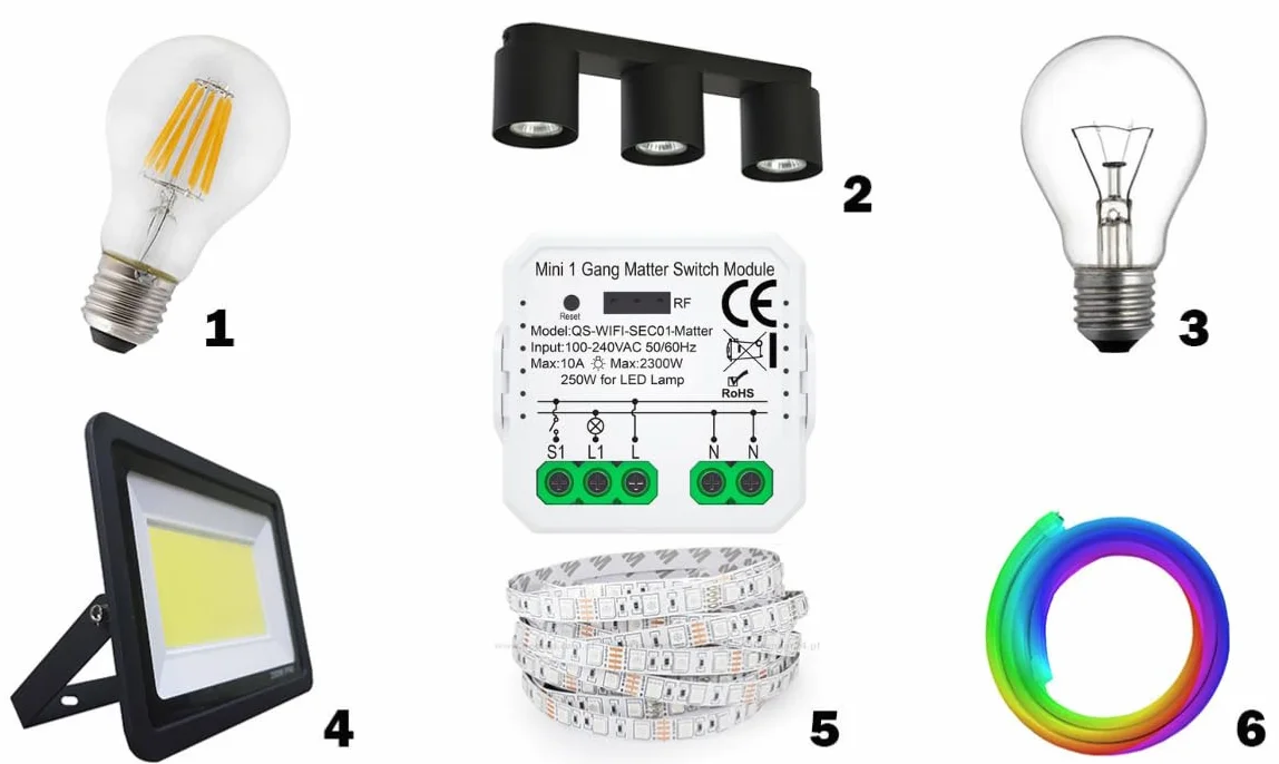 Mini przekaźnik jednokanałowy Matter sterownik dopuszkowy włącznik Homekit