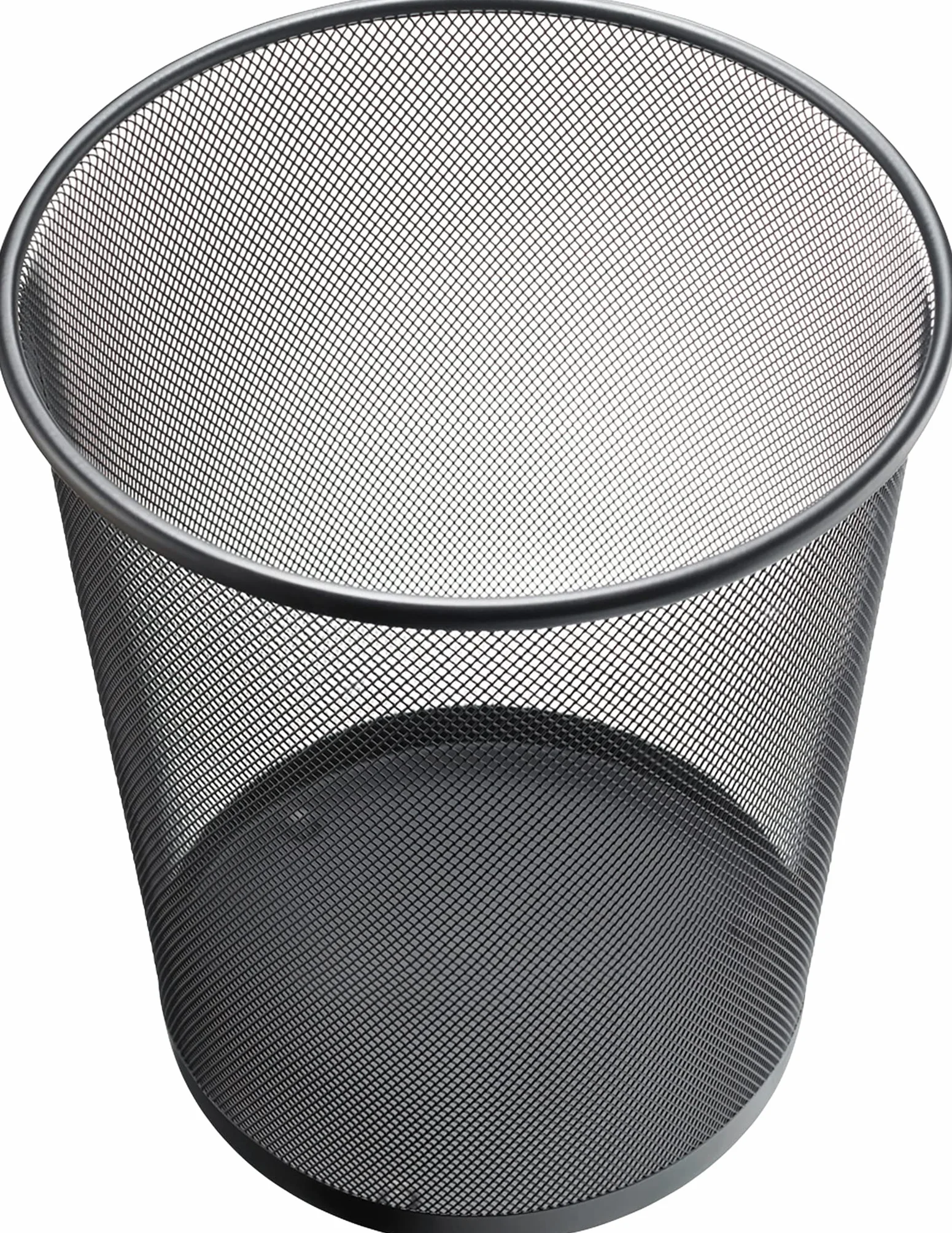 Helit H2518595 siatka na odpady, 15 l, metal, czarny