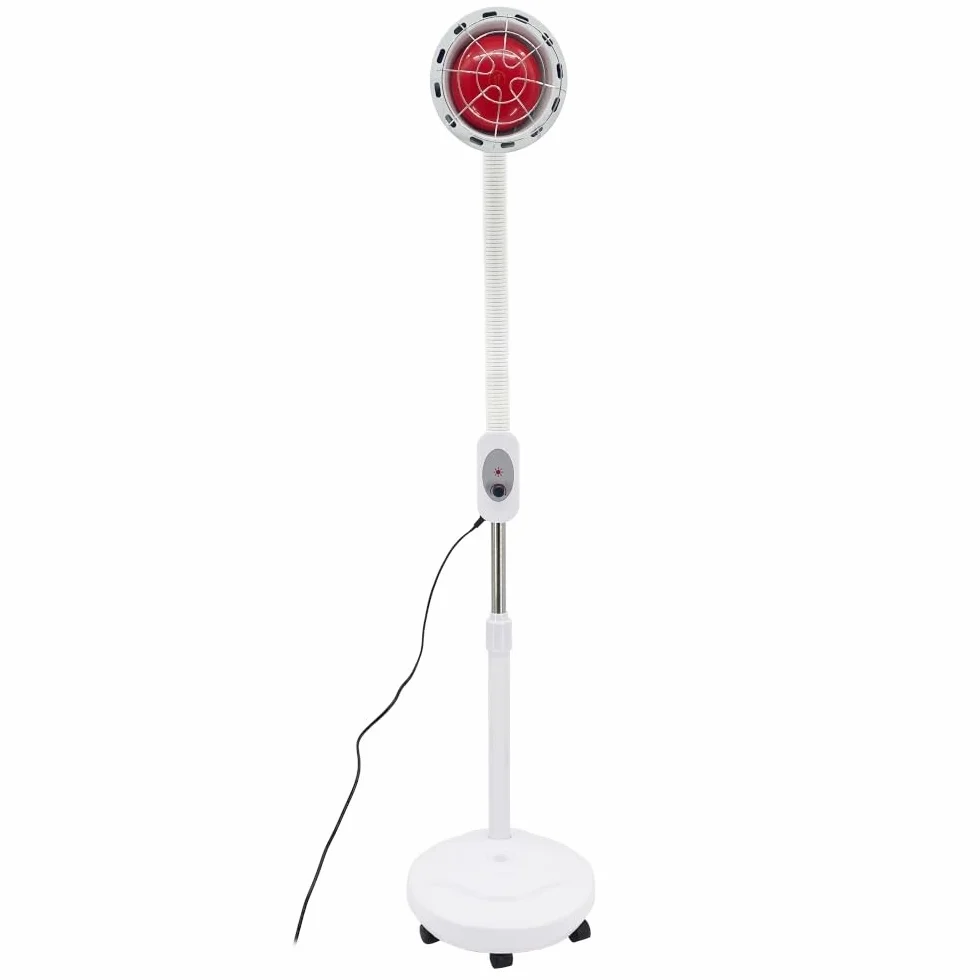 Lampa na podczerwień solux terapia czerwonym światłem lecznicza sollux grzewcza rozgrzewająca 275w mobilna podstawa L05
