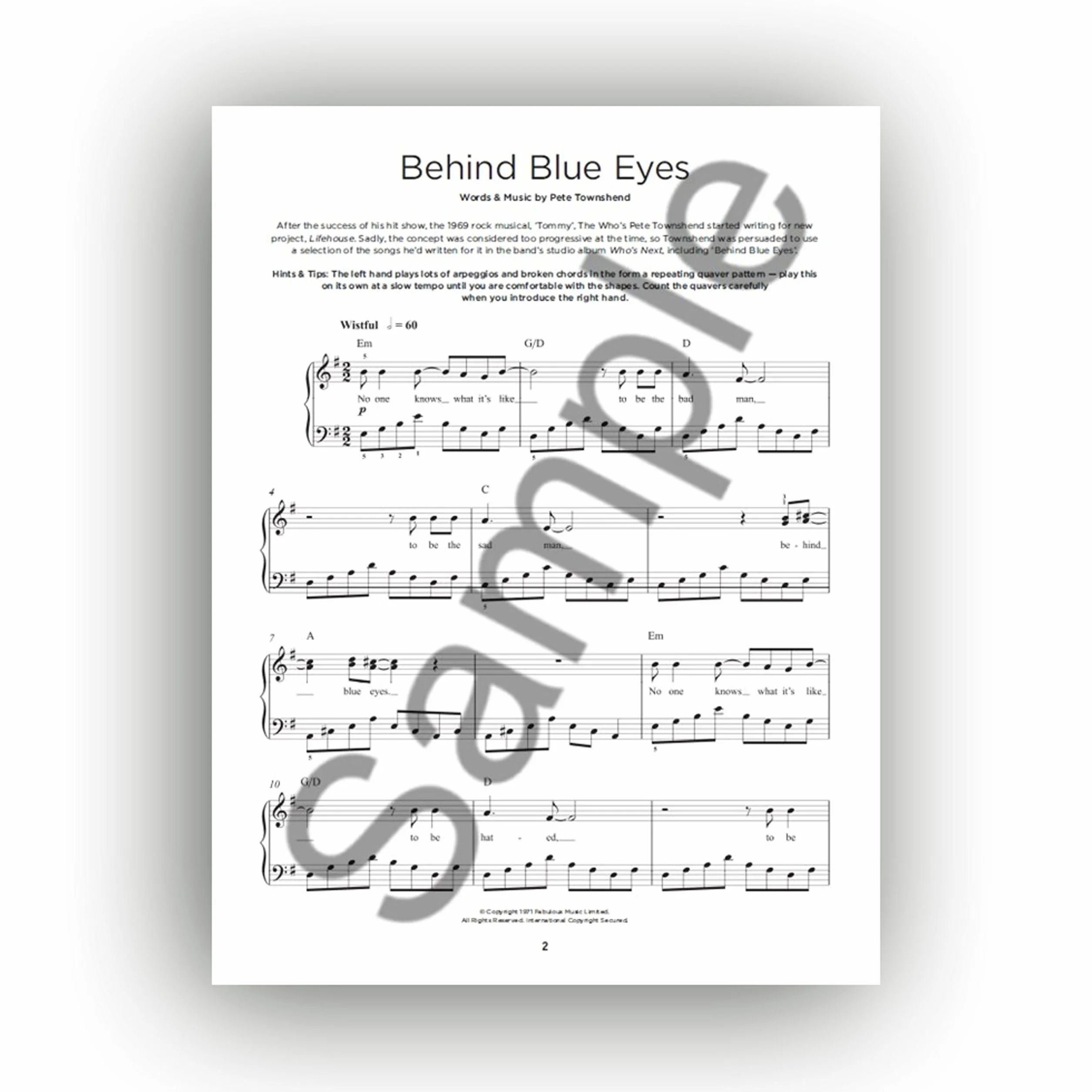 Really Easy Piano: Classic Rock