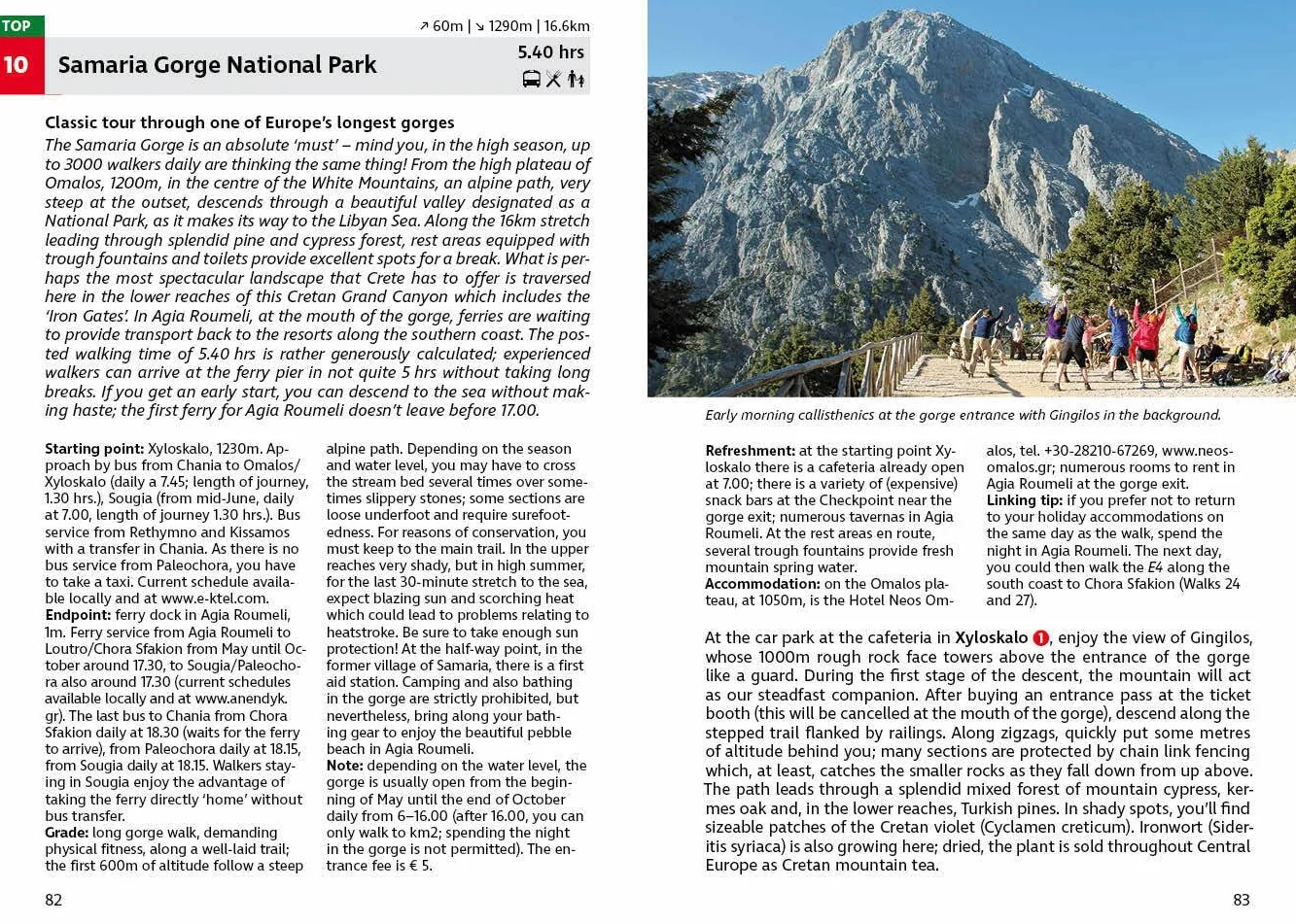 Crete (Kreta - englische Ausgabe): The finest coastal and mountain walks. 65 walks. With GPS tracks