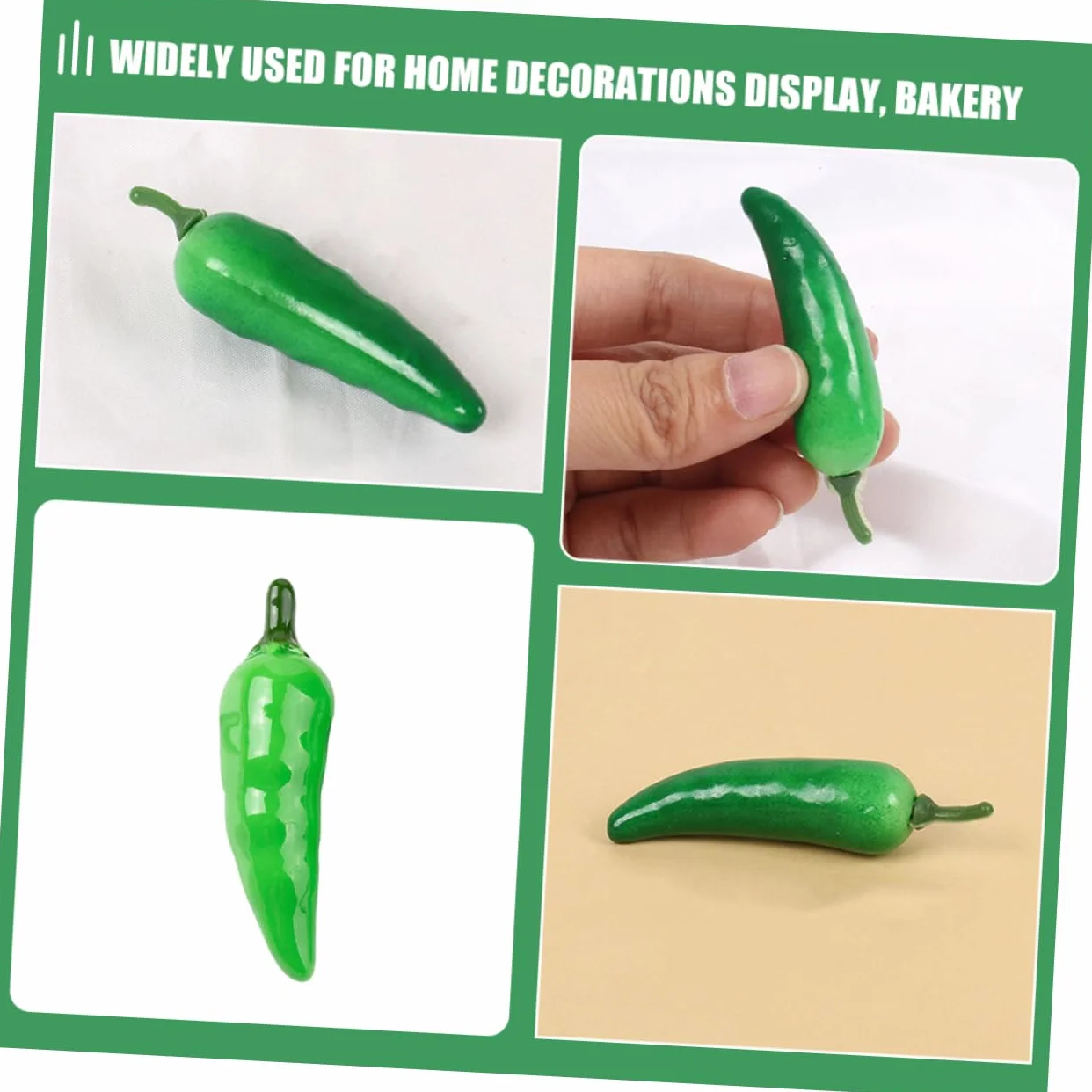 Toyvian 32 sztuki symulowanych warzyw, banana, papryka, sztuczne warzywa, realistyczna papryka, rekwizyty do zdjęć, mini chili, stół do jadalni, ornamenty, pianka
