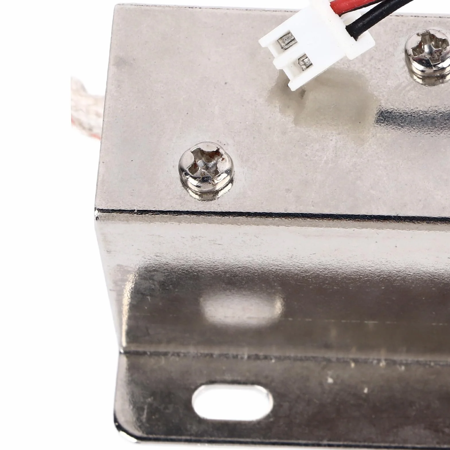 lyrlody Zamek Elektromagnetyczny, Wodoodporny Zamek do Szafek ze Sterowaniem Elektronicznym, do Systemów Kontroli Dostępu Drewnianych Drzwi Szafek i Szuflad (24V)