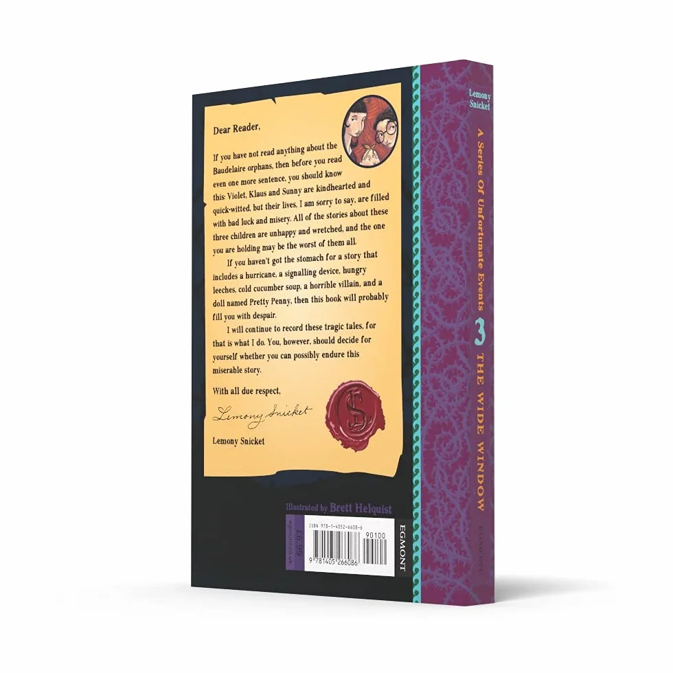 The Wide Window: Lemony Snicket's classic children's mystery tale: 3