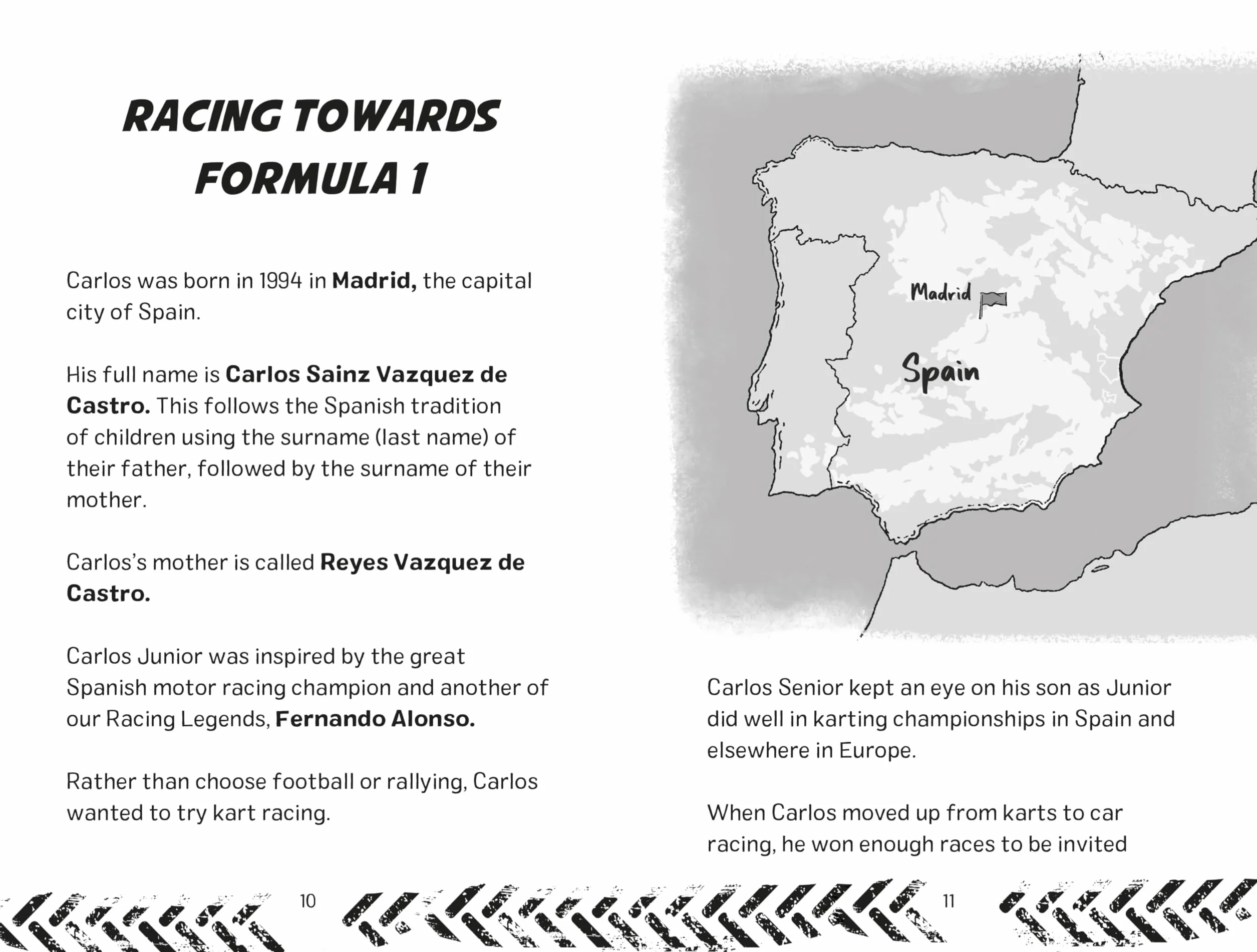 Racing Legends: Carlos Sainz: 101 Facts about Formula One