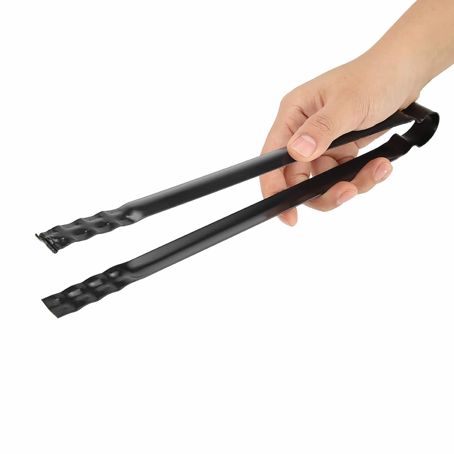 Ausla Szczypce do Węgla Metalowe, Klips do Grilla, Wielofunkcyjne, 30 x 1,8 cm, do Grilla i Pikników na Świeżym Powietrzu
