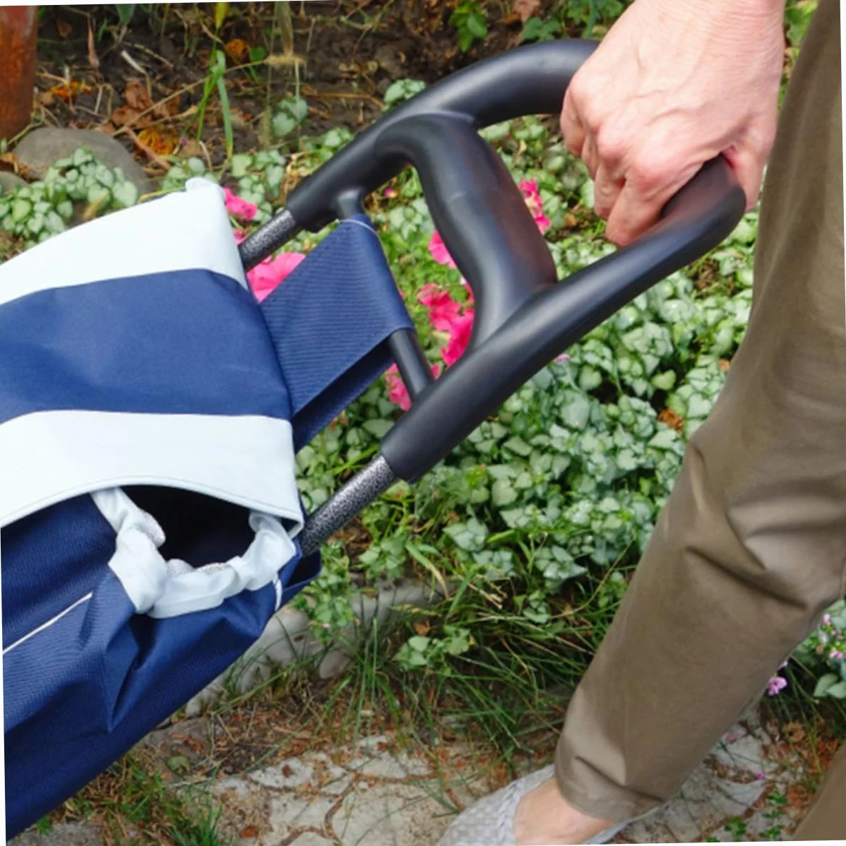 NUOBESTY 2 Sztuki Uchwyt Wózka Sklepowego Owijka Na Uchwyt Wózka Sklepowego Łatwa Do Oświetlenia Ergonomiczna