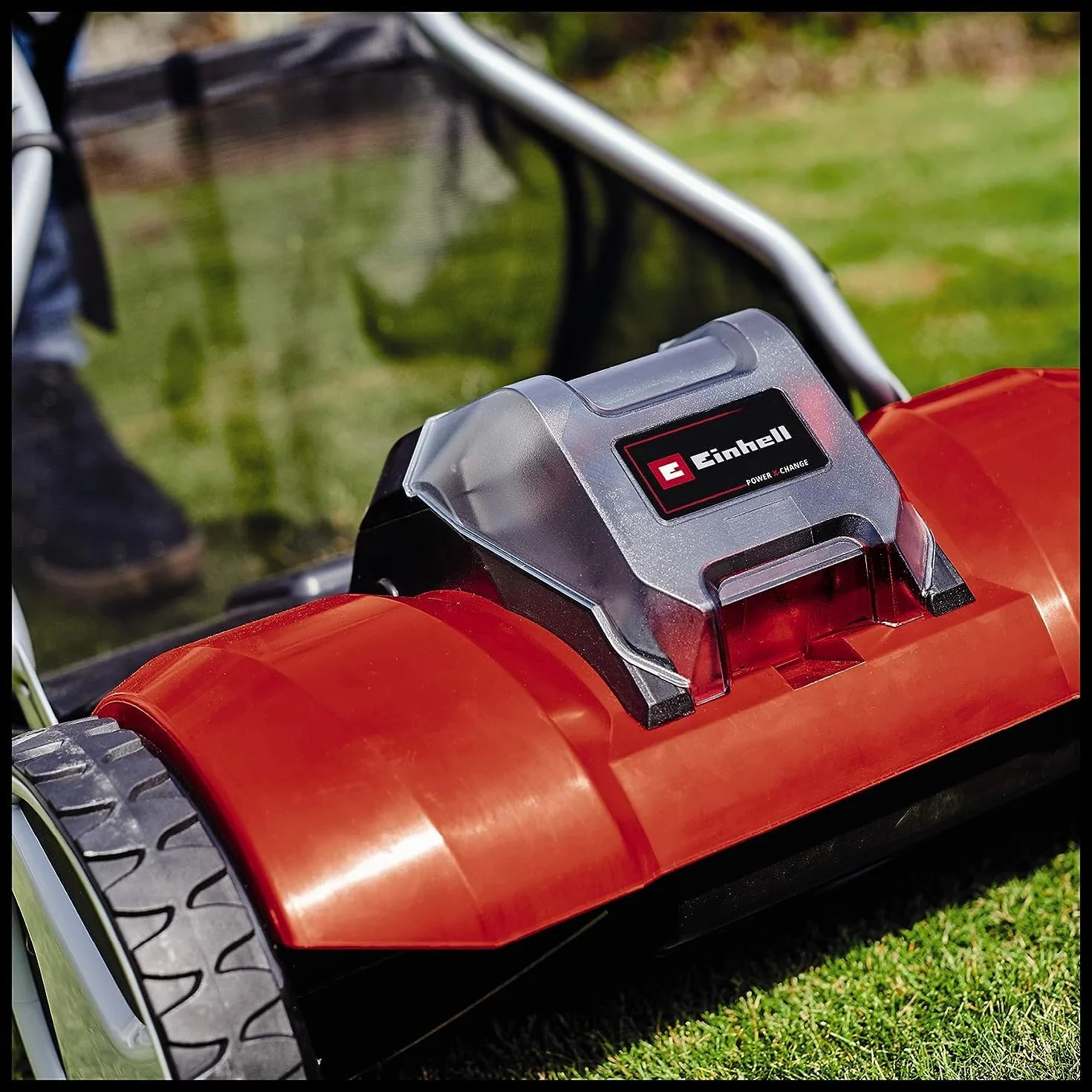 Einhell Ge-Hm 18/38 Li-Solo Kosiarka, Wielokolorowy, 14-38 mm