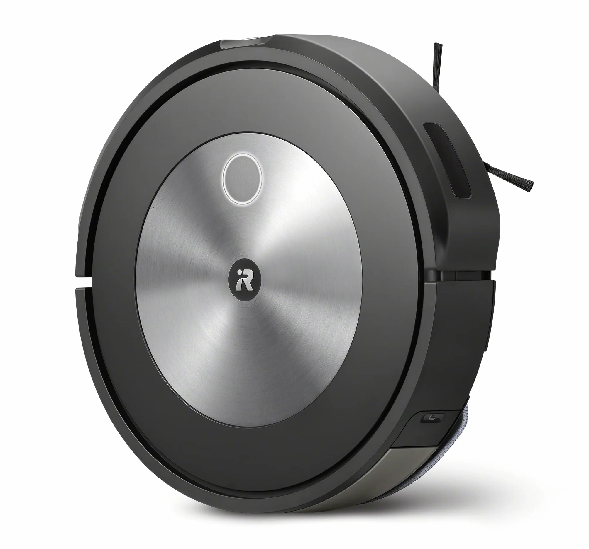 iRobot Roomba Combo j5+ (j5576) Robot odkurzający z łącznością Wi-Fi z funkcją automatycznego usuwania brudu i zasysaniem podnoszącym oraz 2 gumowymi szczotkami głównymi do wszystkich powierzchni
