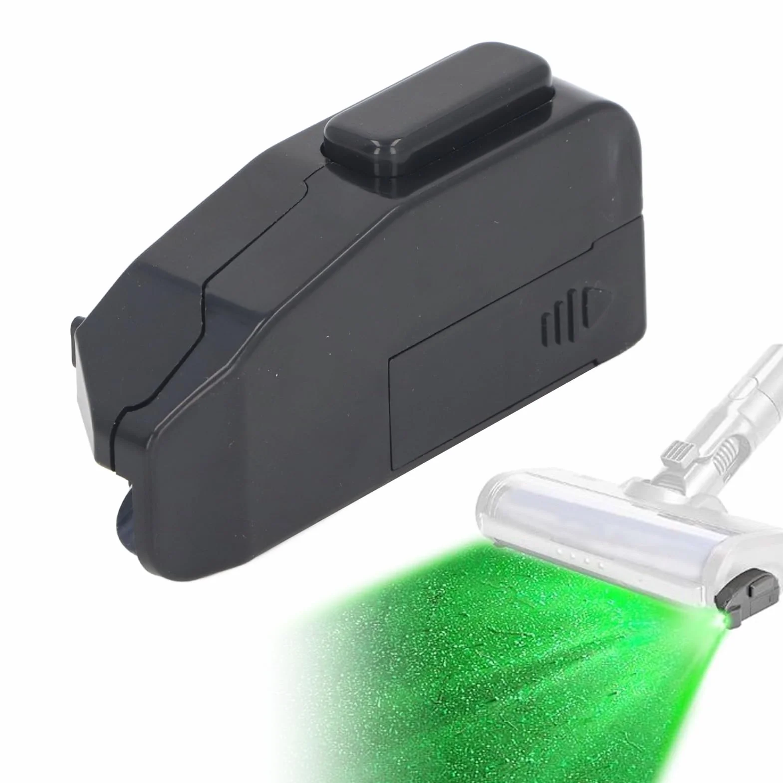 LED Wyświetlająca Kurz w Odkurzaczu dla for Shark Ujawniająca Mikroskopijny Kurz i Oświetlająca niewidoczną sierść Zwierząt Domowych Futro Kota, Psa