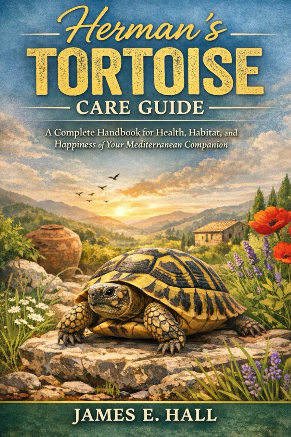 Herman’s Tortoise Care Guide: A Complete Handbook for Health, Habitat, and Happiness of Your Mediterranean Companion