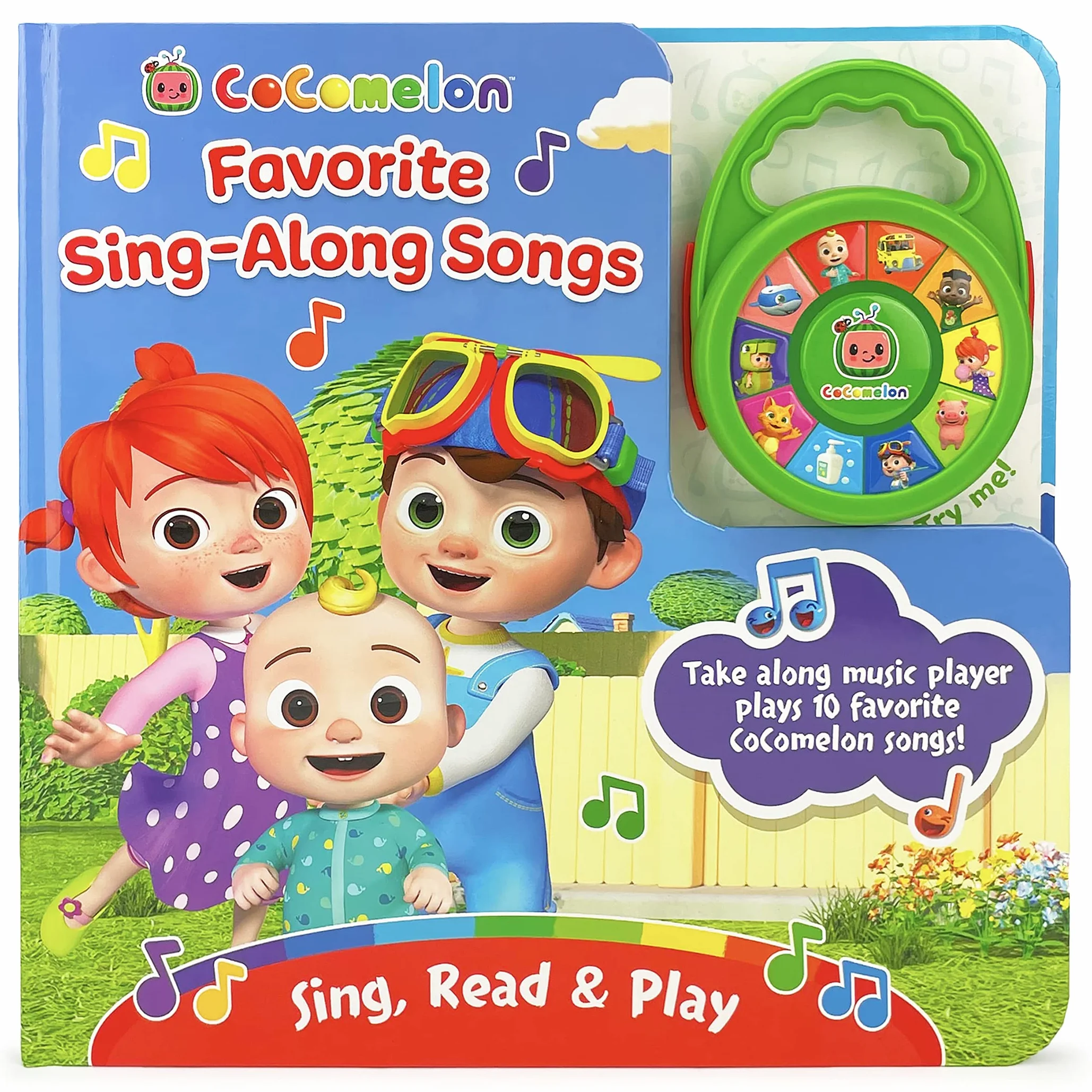 Cocomelon Favorite Sing-Along Songs: Includes Take Along Music Player