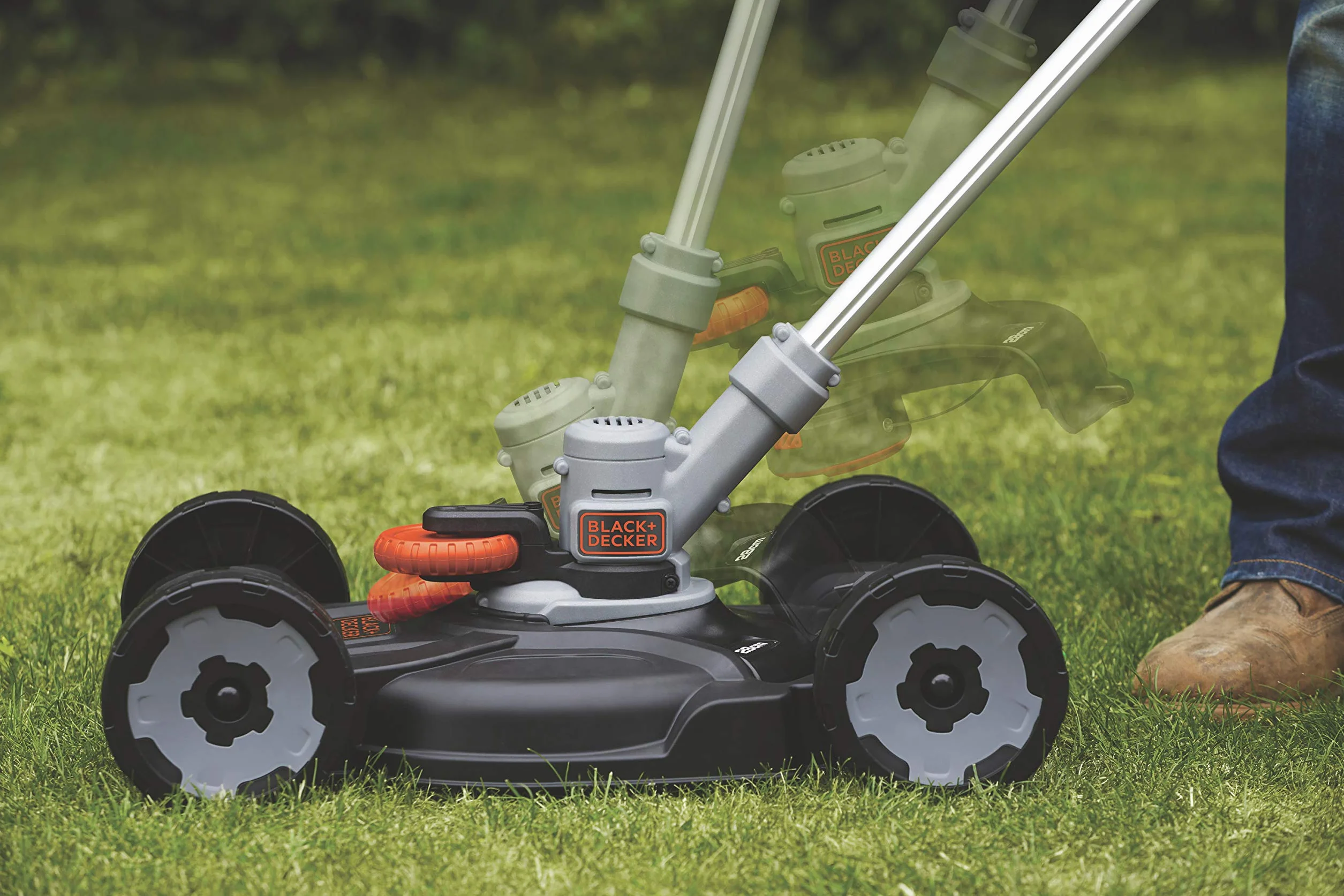 Black+Decker Podkaszarka do Trawy, Czarny/Pomarańczowy, 18 V