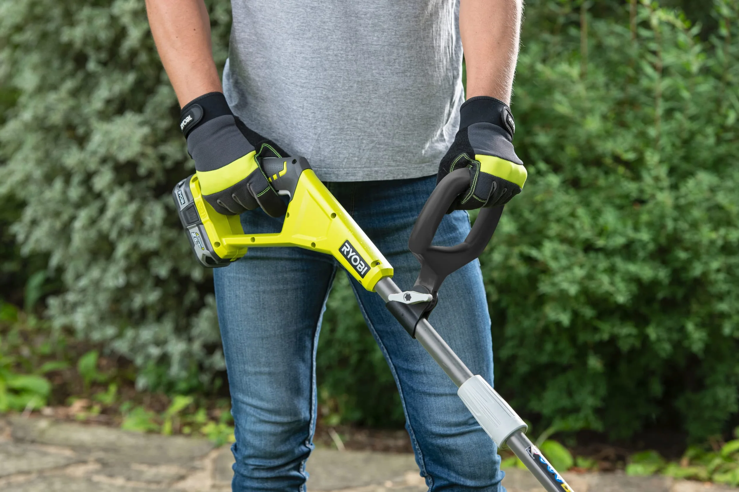 Ryobi RY18EGA-0 Przycinarka do Krawędzi Trawnika ONE+ 22 cm Gołe Narzędzie, 18 V