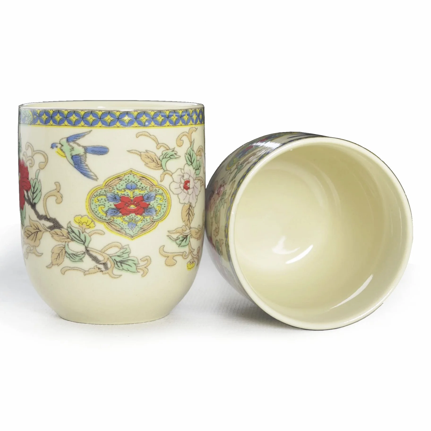 Porcelanowy czajniczek zestaw do herbaty 1 czajniczek 6 filiżanek, dzbanek do herbaty kawy czajnik ceramiczne prezenty dekoracja stołu (zestaw 850 ml garnek + kubki 170 ml) kolor)