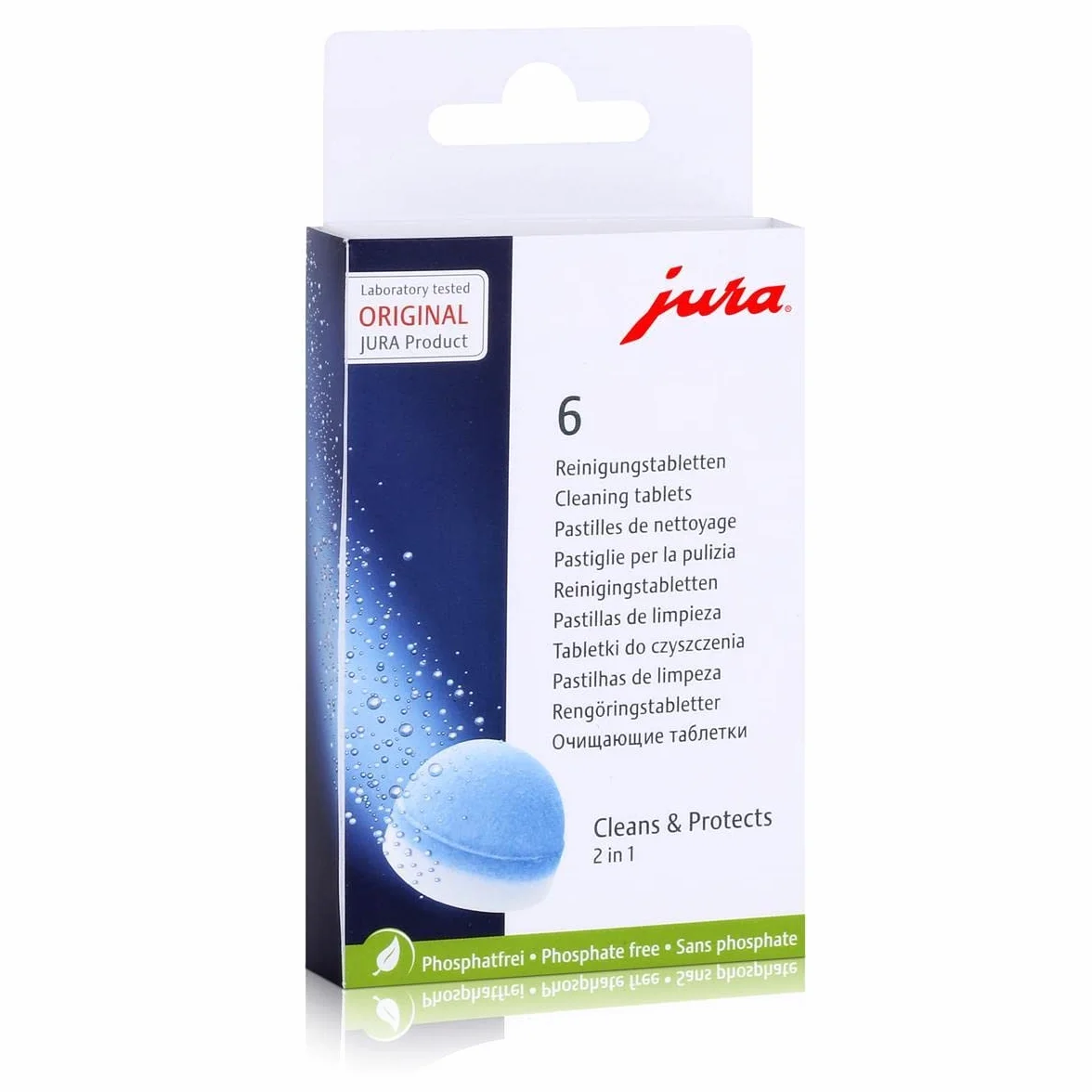 Jura tabletki czyszczące, opakowanie 6 sztuk
