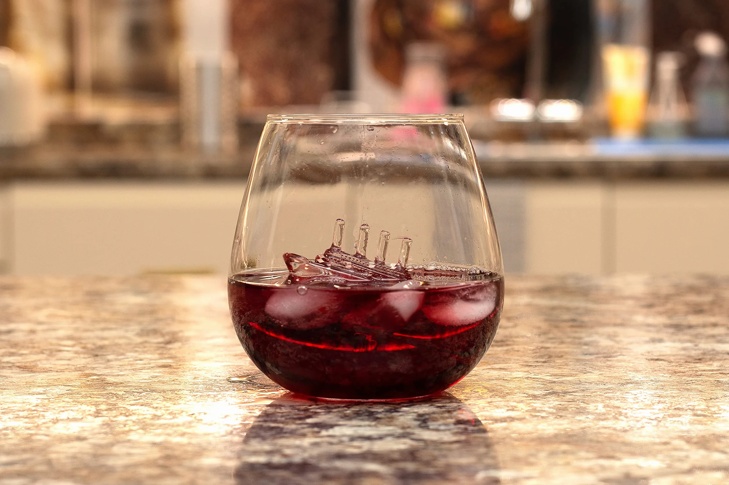 Okręt w szklance 550 ml szklanka na whisky i koktajle