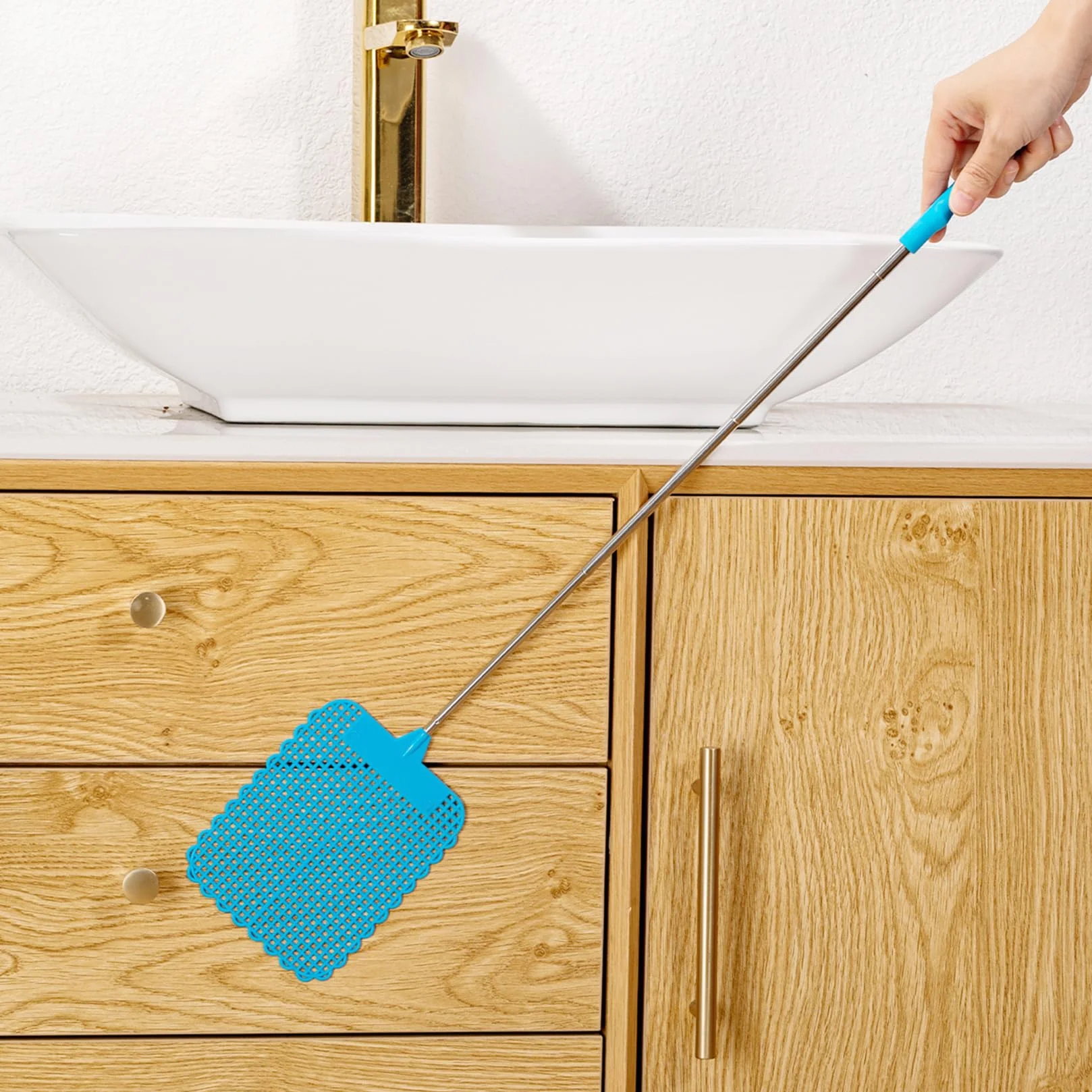 6 Sztuk Kolorowa Packa Na Muchy Rozciągliwa Plastikowa Packa Na Muchy Na Muchy Komary i Owady