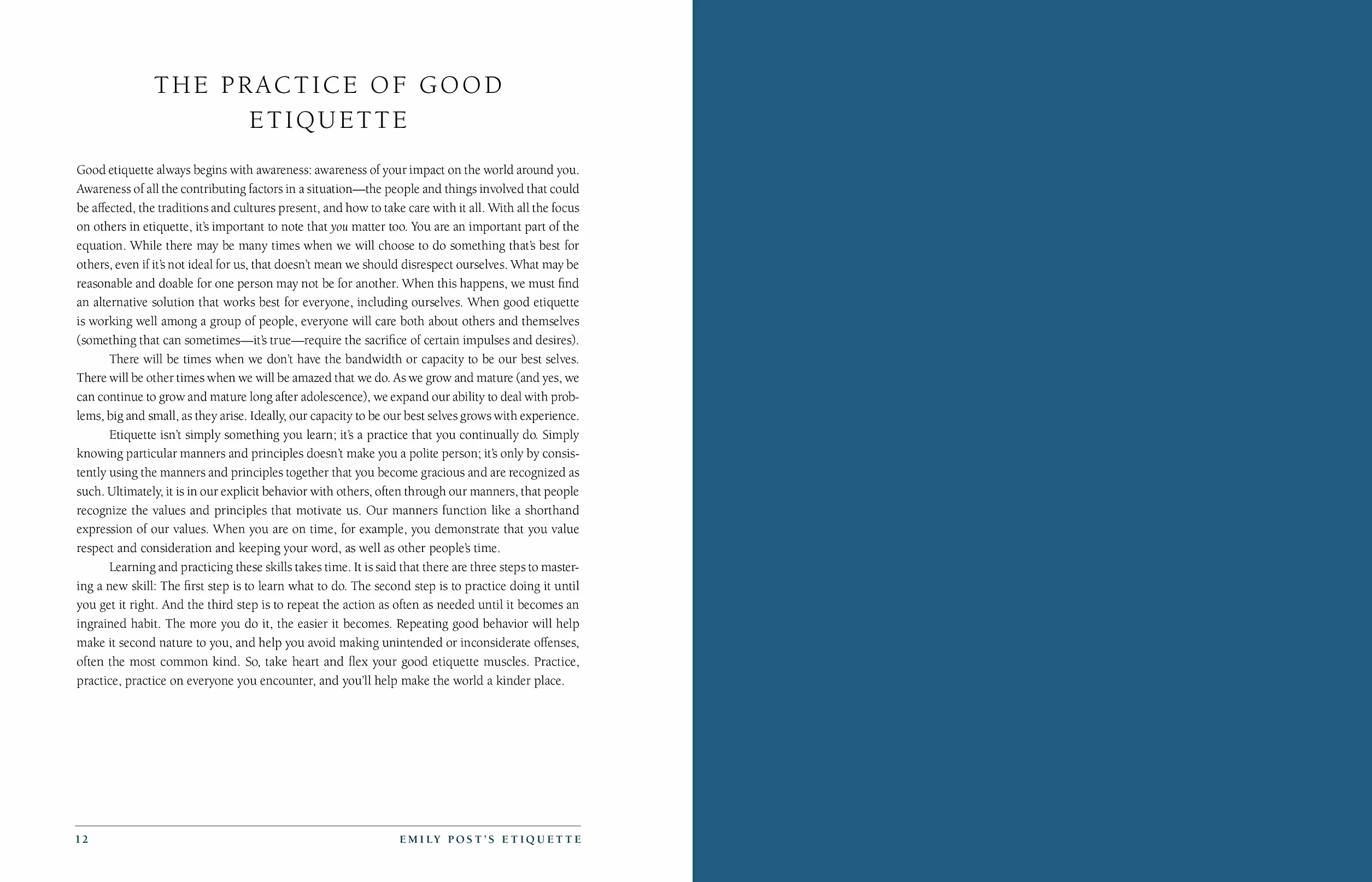 Emily Post's Etiquette, The Centennial Edition: Thumb Indexed