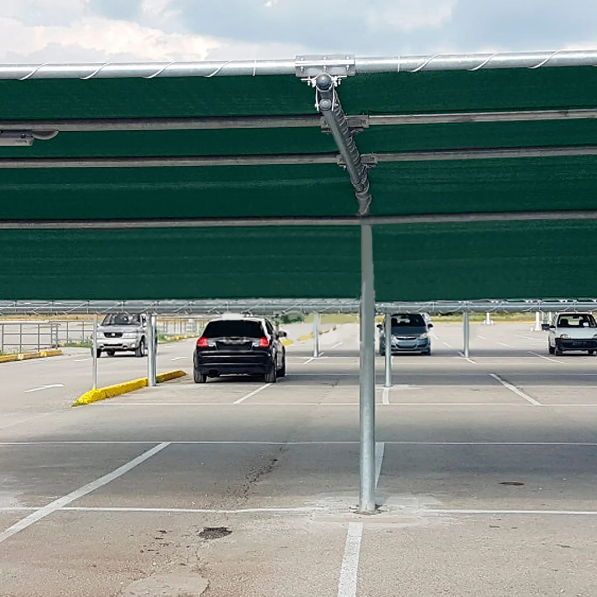 LZQ Tkanina zacieniająca, ochrona przed wzrokiem na ogrodzenie i balustradę balkonową, 150 g/m², osłona ogrodzenia, tkanina HDPE, odporna na działanie promieni UV, odporna na warunki atmosferyczne