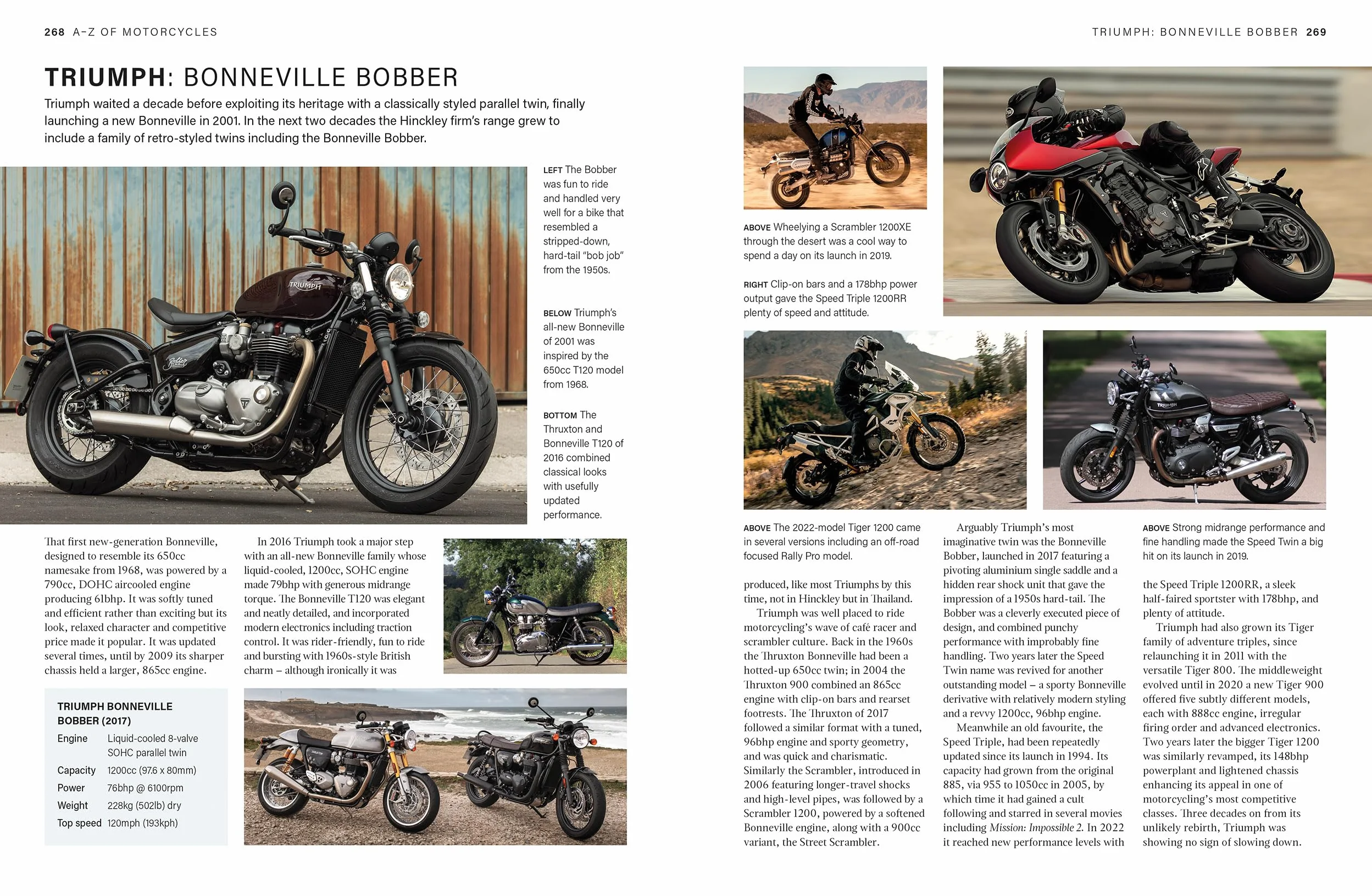The Illustrated Encyclopedia of Motorcycles: The Complete Guide to Motorbikes and Biking, with an A-Z of Marques and More Than 850 Superb Photographs