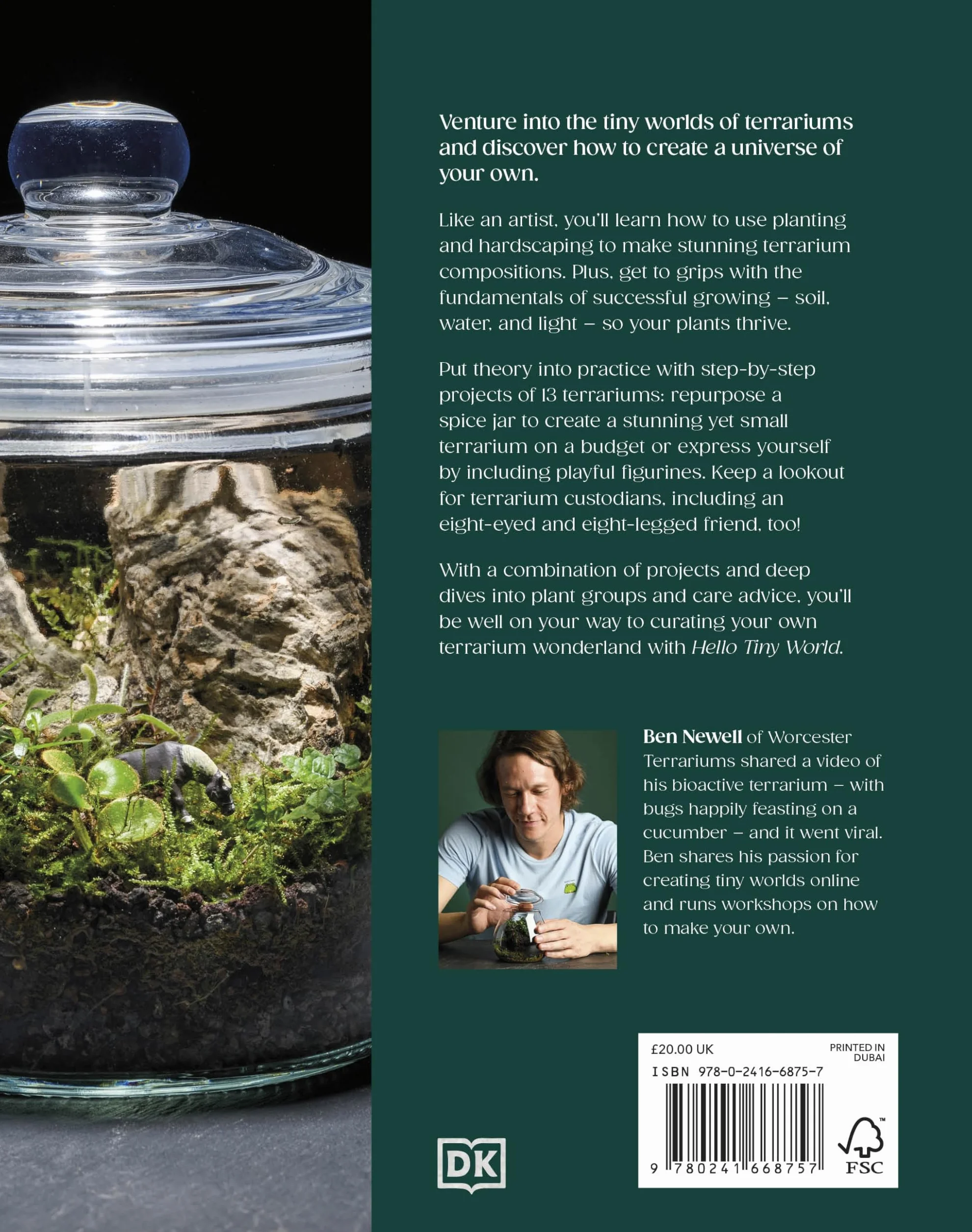 Hello Tiny World: An Enchanting Journey into the World of Creating Terrariums