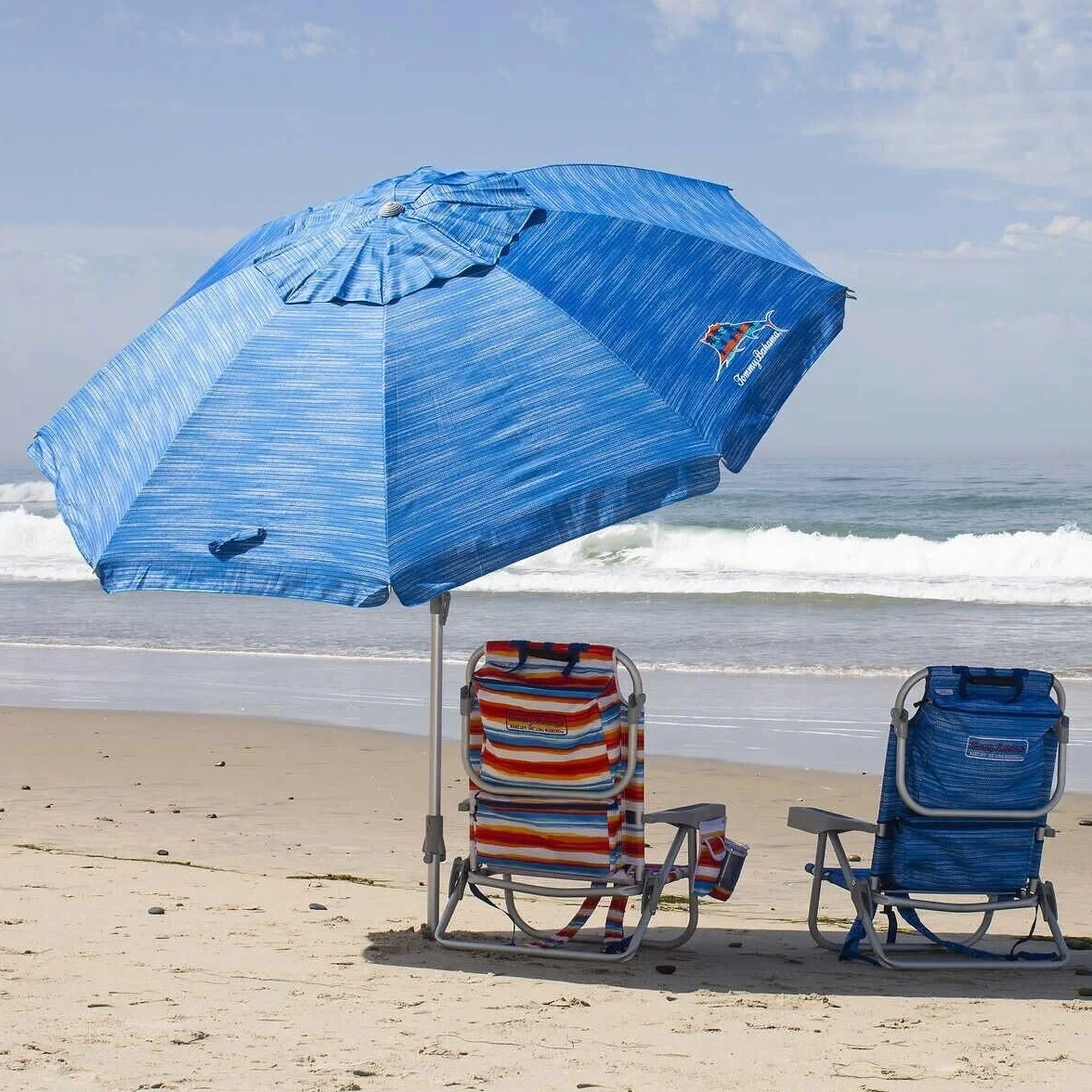 Tommy Bahama - Parasol plażowy, niebieski