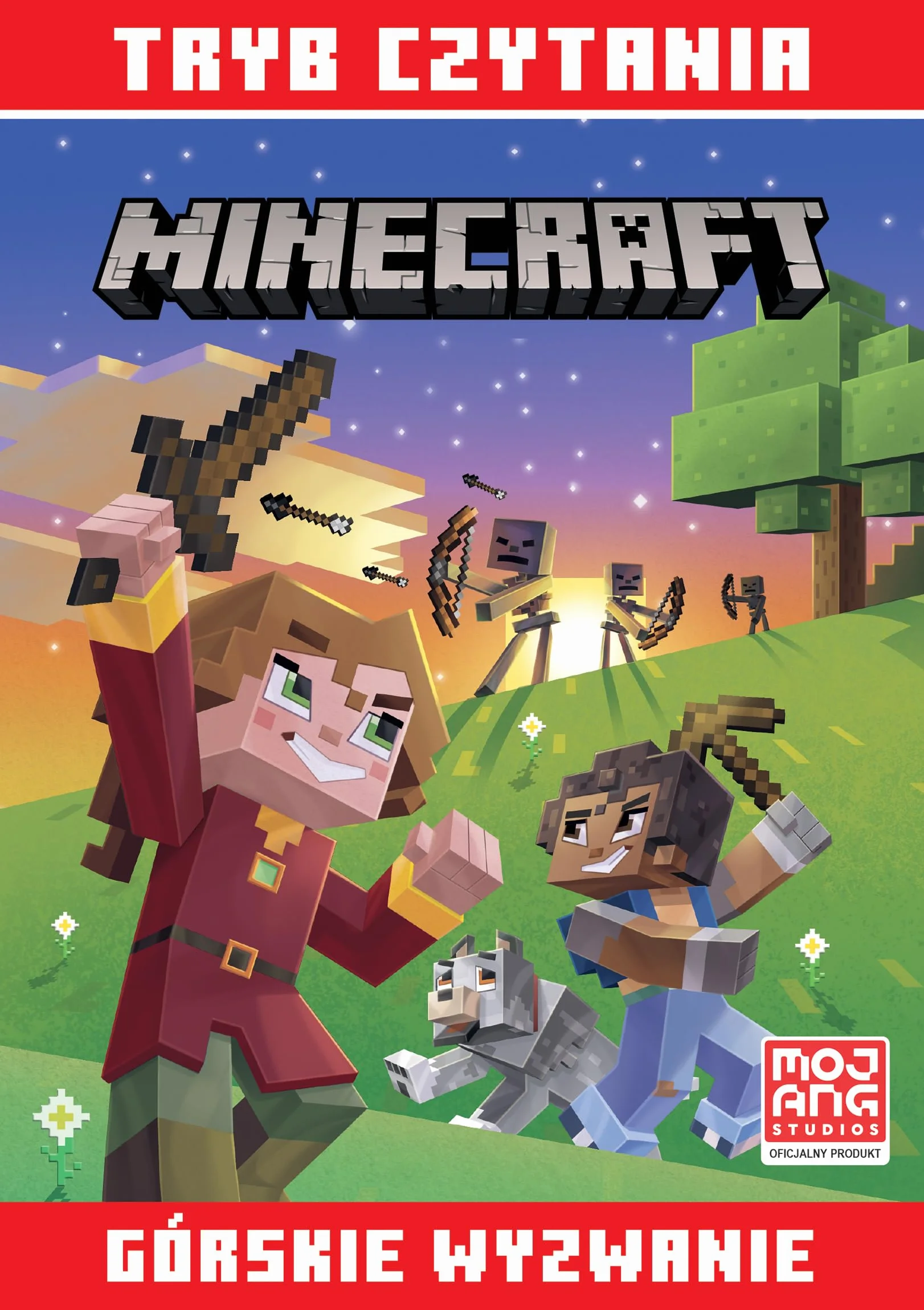 Górskie wyzwanie. Minecraft. Tryb czytania