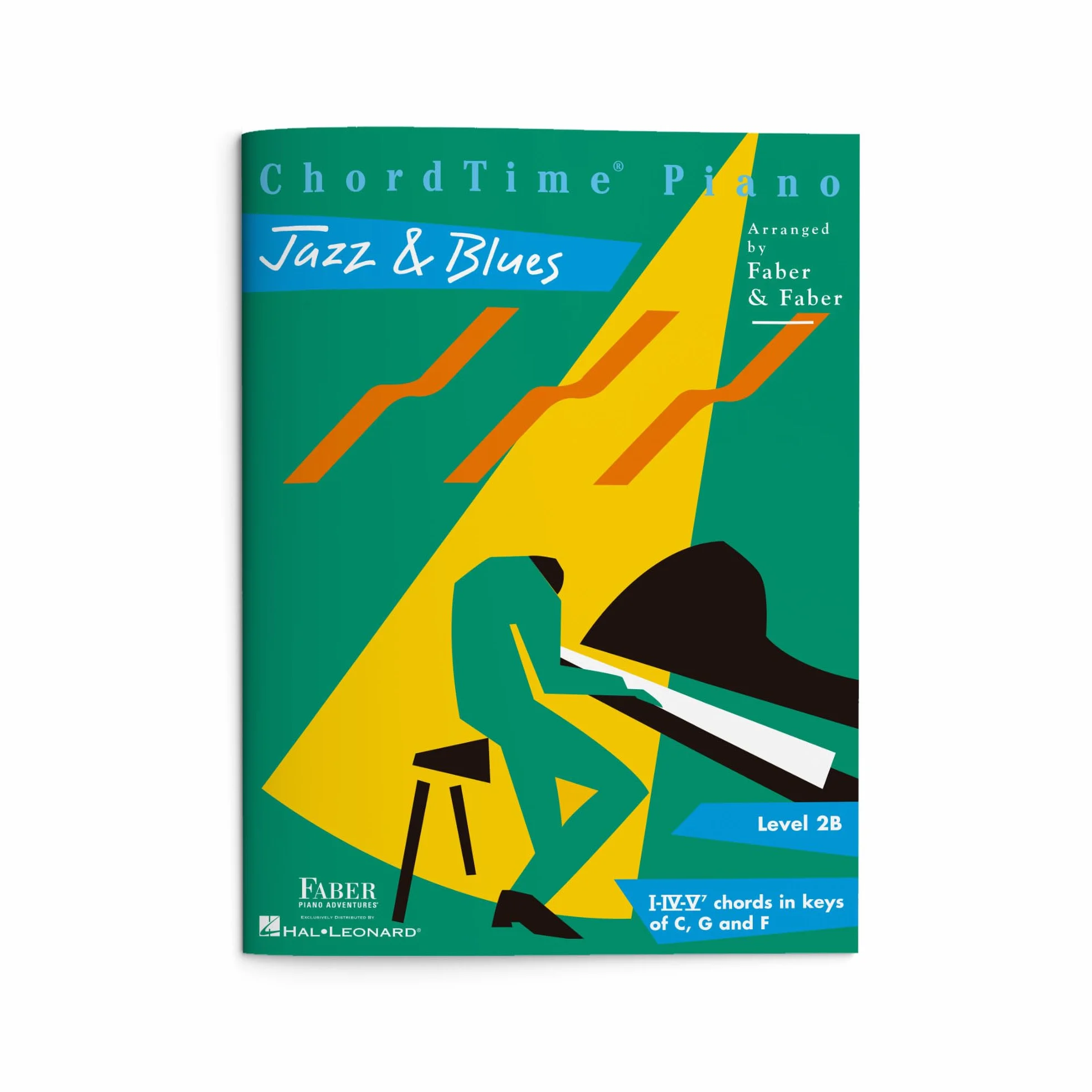 Nancy faber_randall faber : chordtime piano jazz & blues level 2b - piano - recueil
