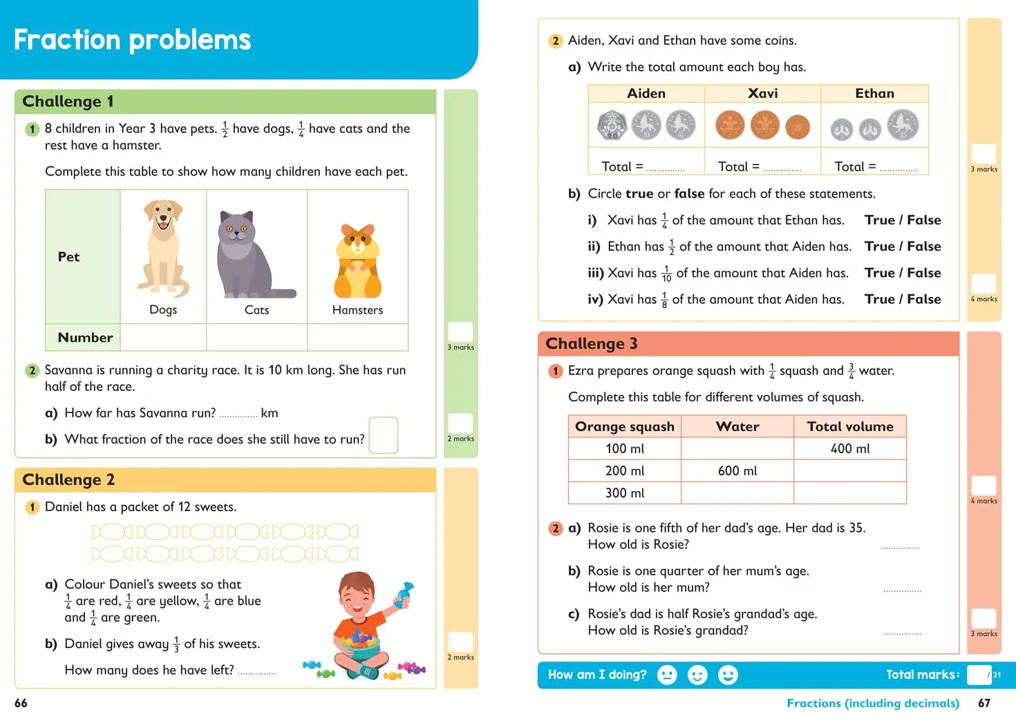 Year 3 Maths Targeted Practice Workbook: Ideal for use at home and school