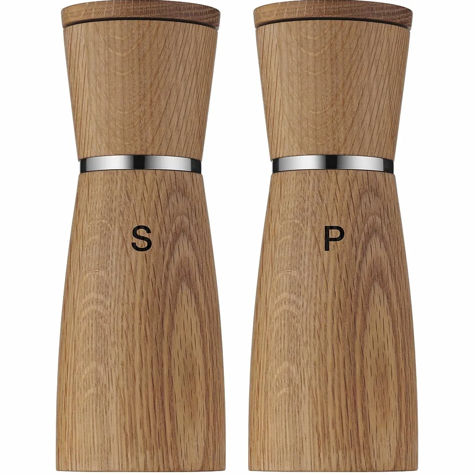 Wmf Ceramill Nature Zestaw Młynków do Soli i Pieprzu, Brązowy, 2 Szt.