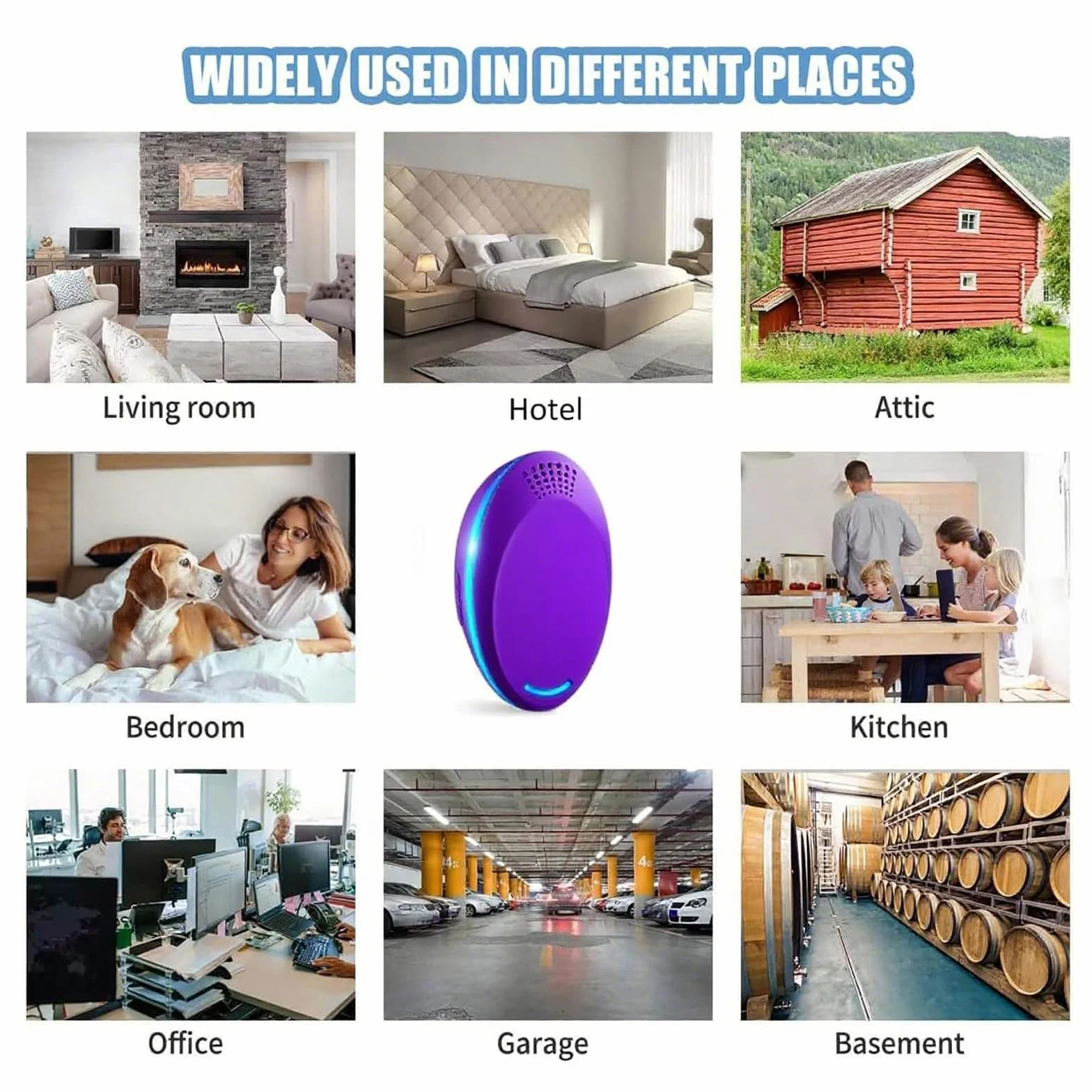 Easy to Use,Effective,Suitable for Indoor,1 Pack,Purple