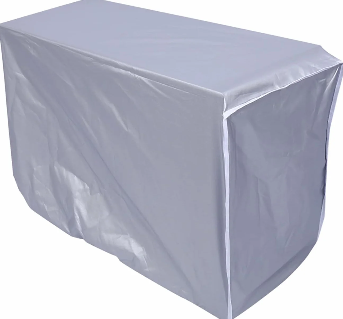 Osłona klimatyzatora zewnętrznego Wodoodporne klimatyzatory Osłona przeciwpyłowa Klimatyzator Osłona zewnętrzna Dom Thermopompe dla domu (86 * 32 * 56 cm) (kolor podszewki losowy)