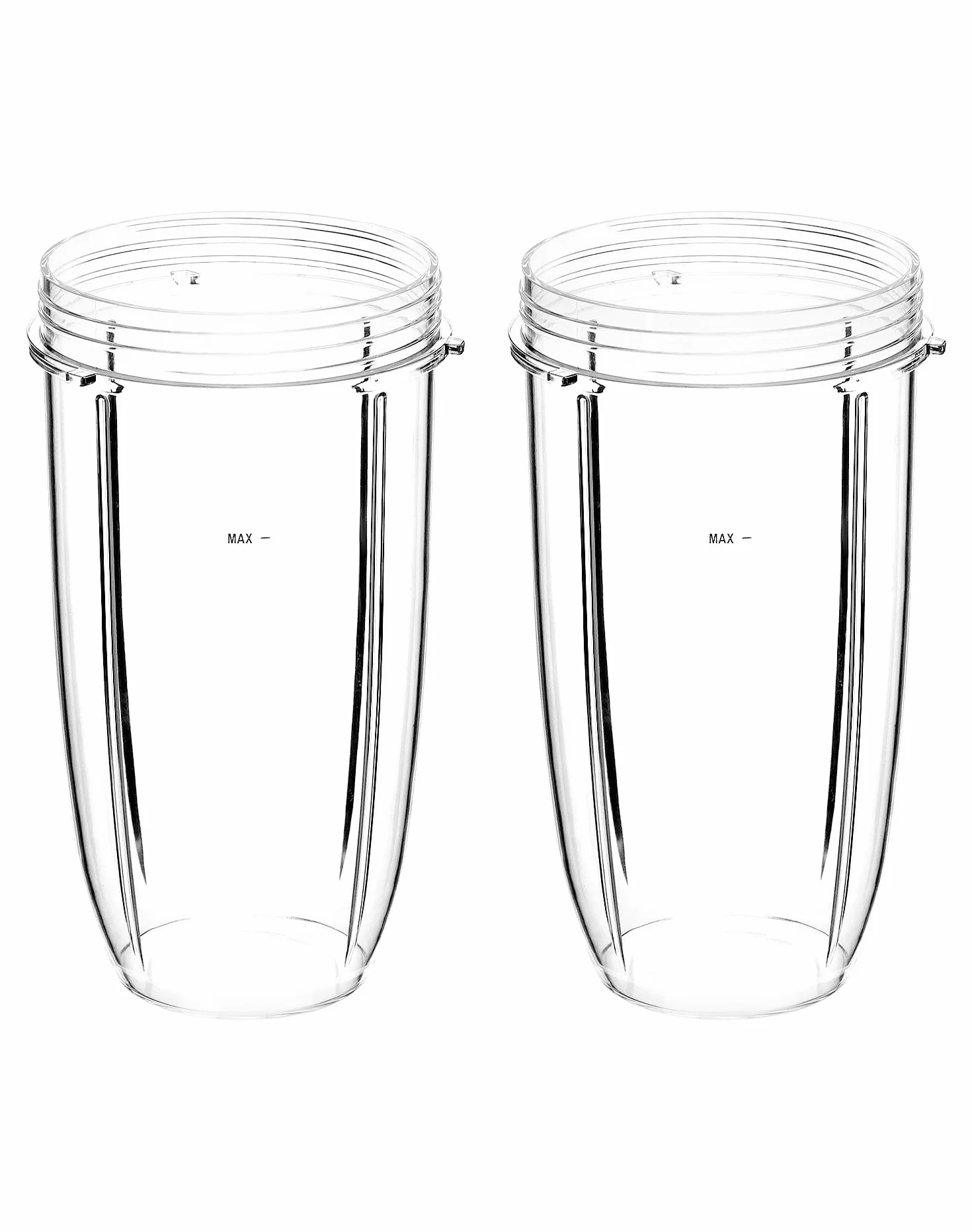 QWORK® 32OZ Juicer Cup Części zamienne kompatybilne z blenderem elektrycznym NutriBullet 900 W / 600 W (Opakowanie 2 szt)