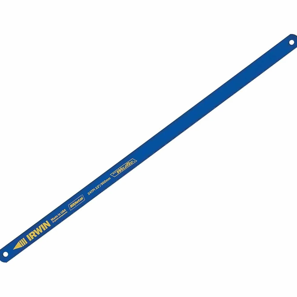 Irwin 10504524 300 mm / 12 cali x 24 tpi Bimetalowe ostrza piły do metalu (2 sztuki)