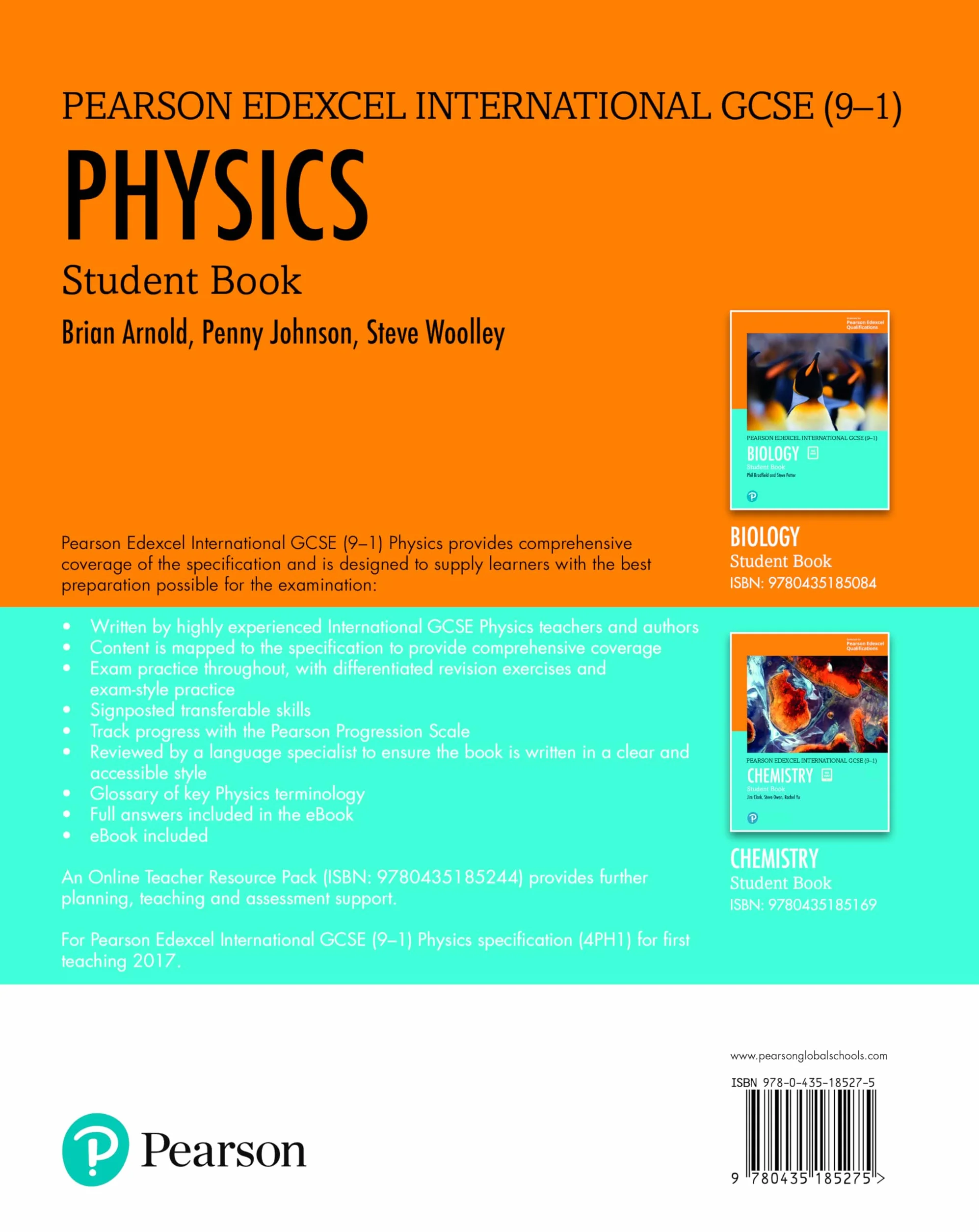 Edexcel international GCSE (9-1). Student's book. Physics. Per le Scuole superiori. Con ebook. Con espansione online